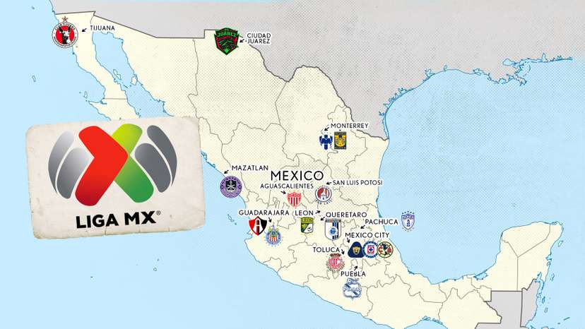 Liga MX Map Locations Stadiums Of Every Team In Mexico s Top liga-mx-map-locations-stadiums-of-every-team-in-mexico-s-top