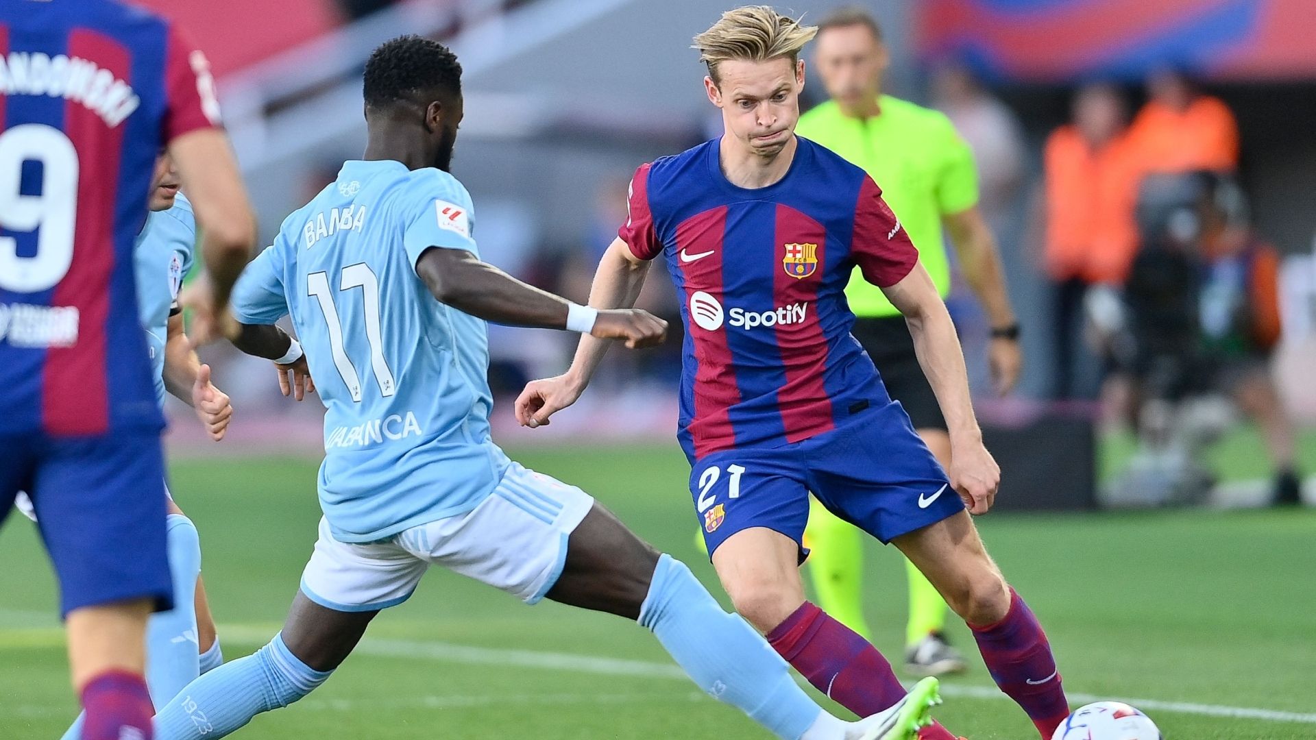 De Jong Barcelona Celta LaLiga 2023-24