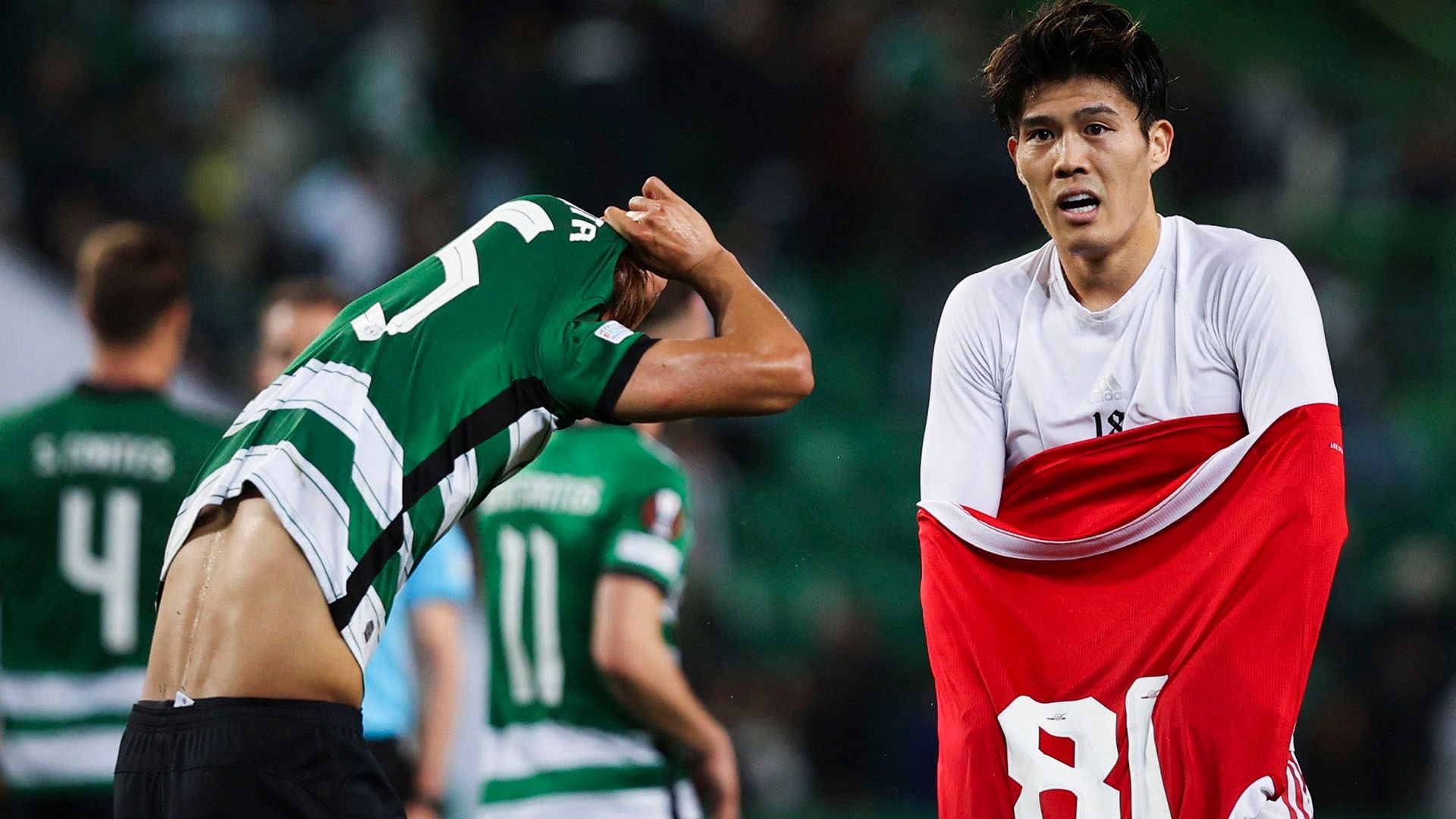 Takehiro Tomiyasu Arsenal Sporting CP 2022-23