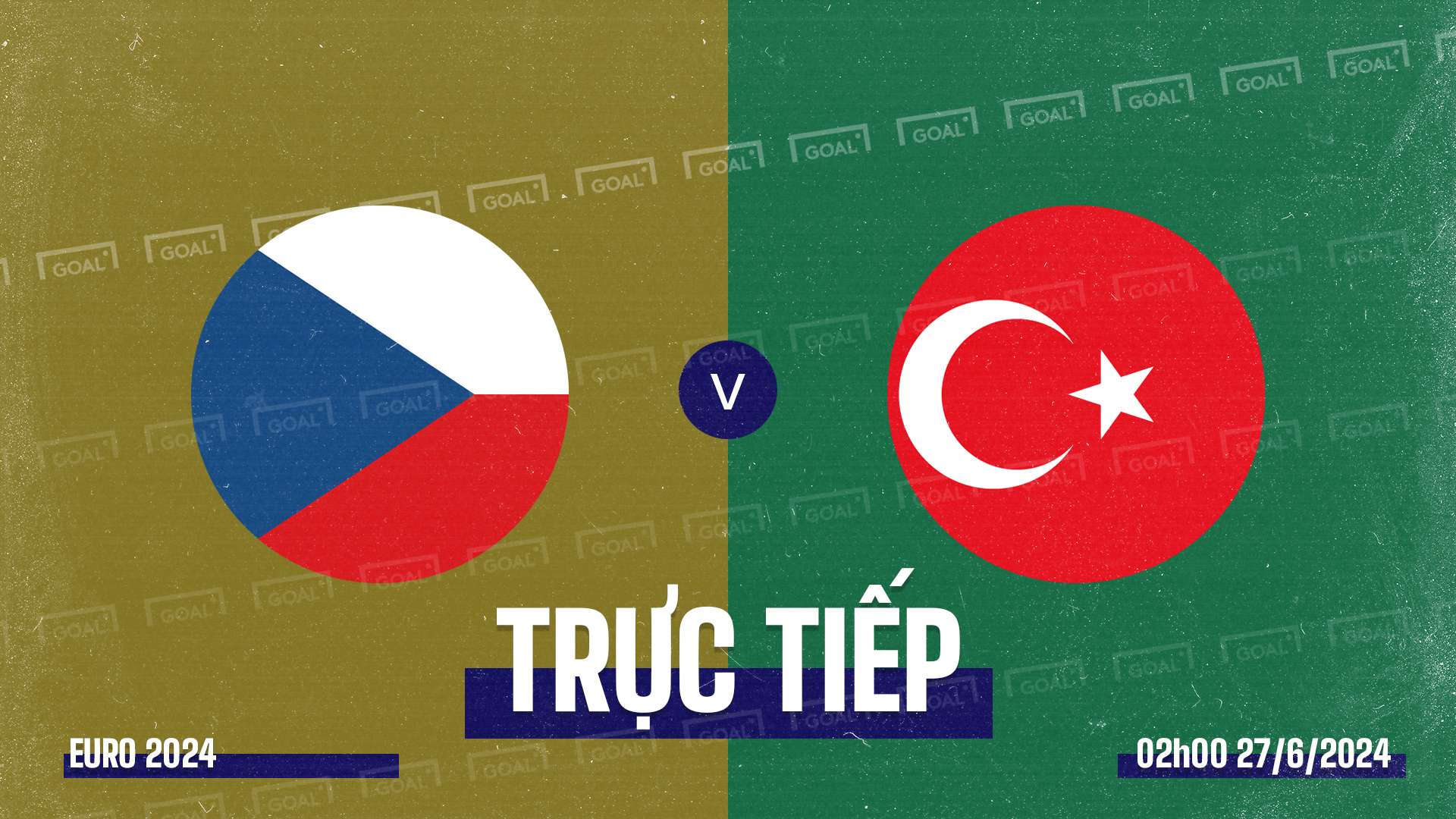 Czech Republic vs Turkey EURO 2024 GFX