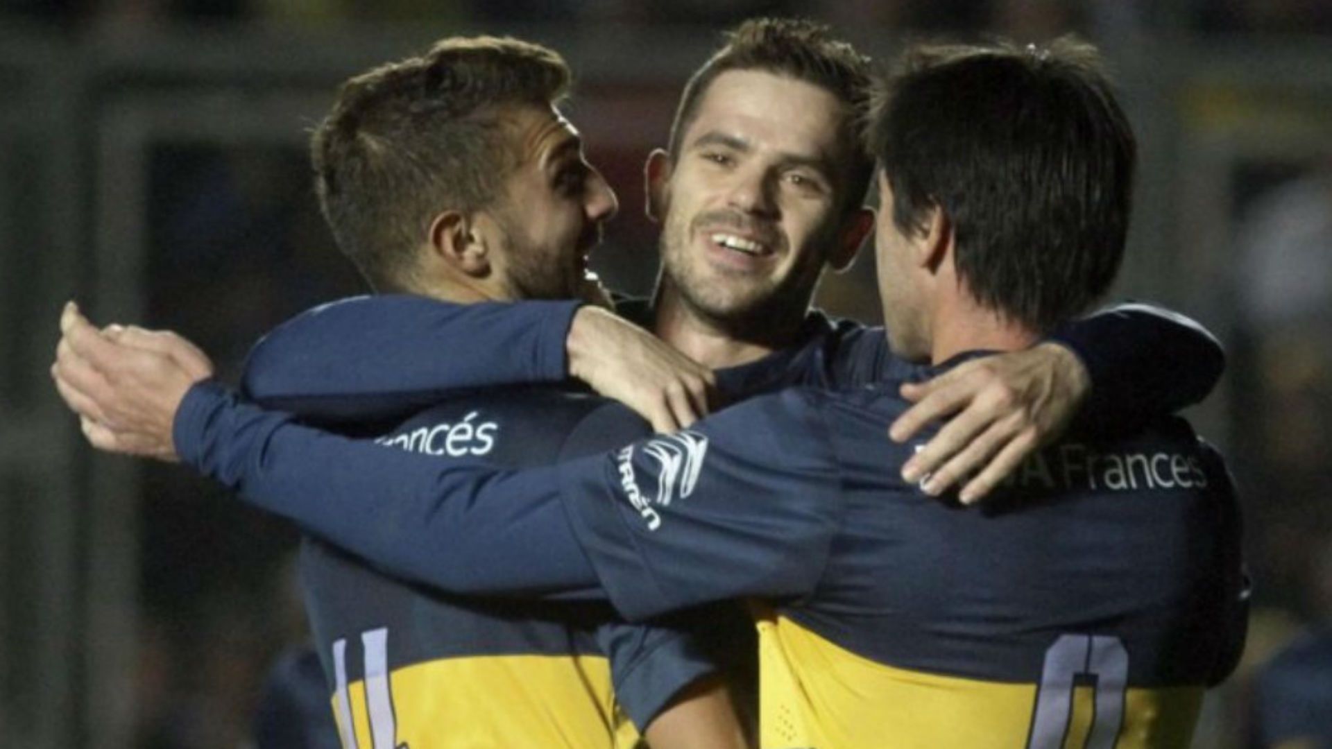Gino Peruzzi Fernando Gago Pablo Perez Boca Juniors