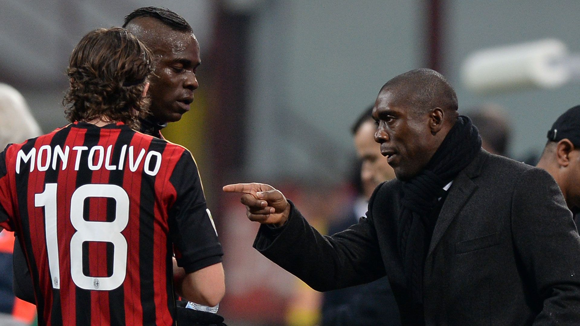 Clarence Seedorf AC Milan Bologna Serie A 14022014