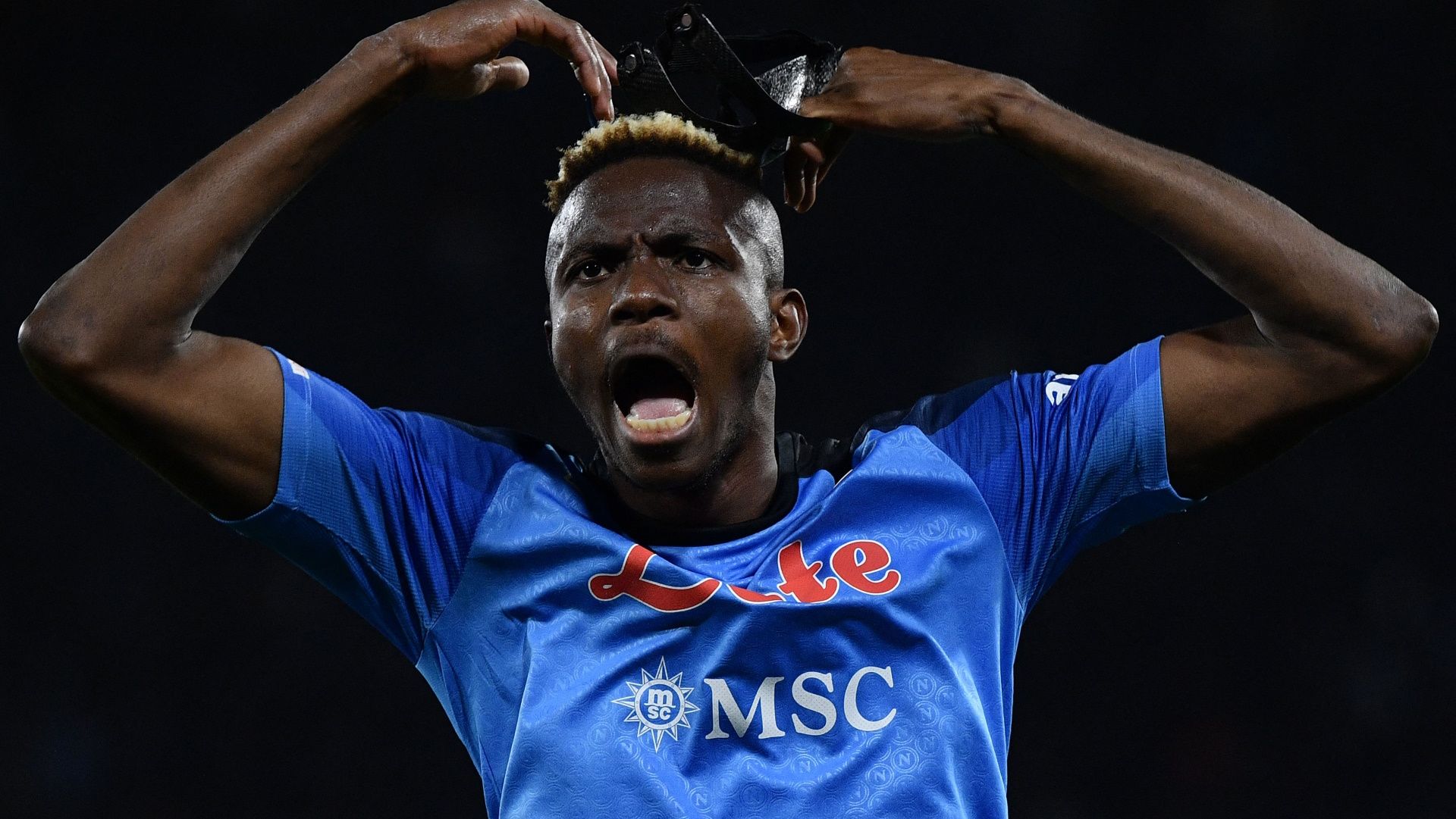 Victor Osimhen of Napoli