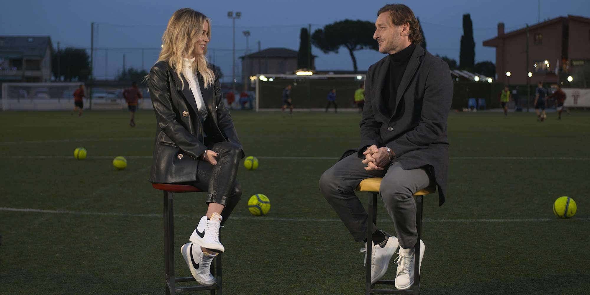 Francesco Totti Diletta Leotta