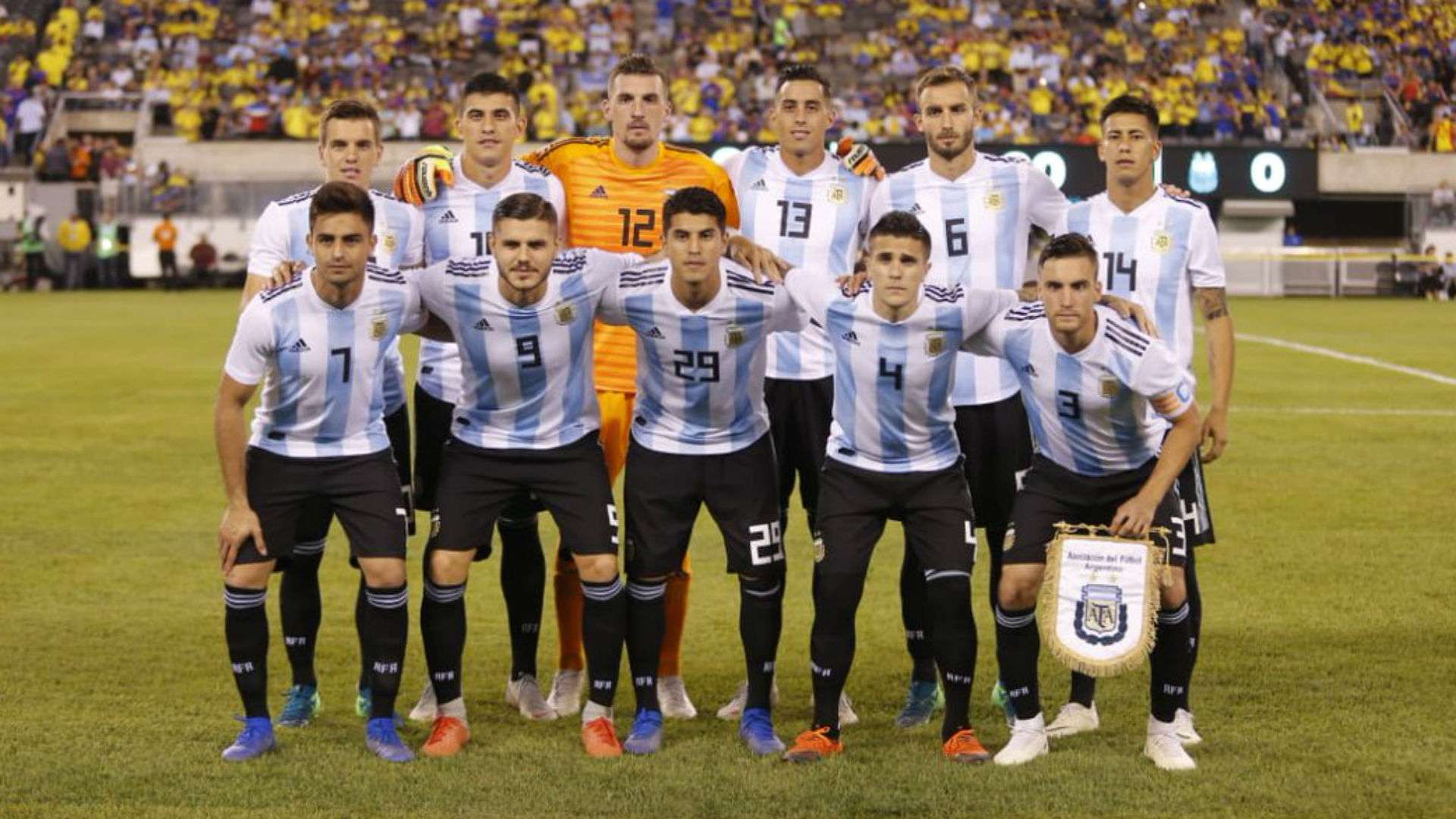 Argentina Colombia Amistoso 110918