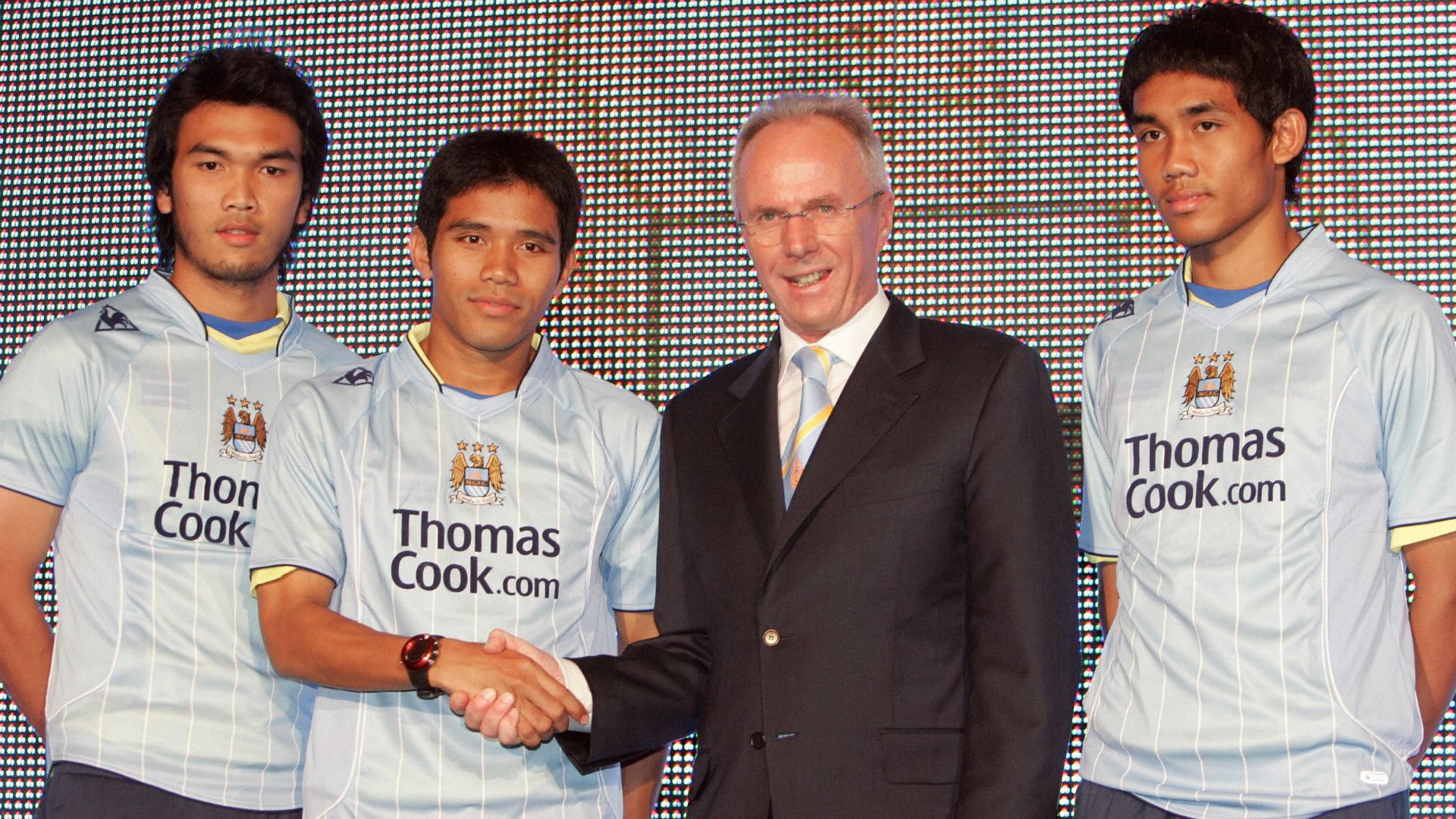 Sven Goran Eriksson Manchester City Thai players