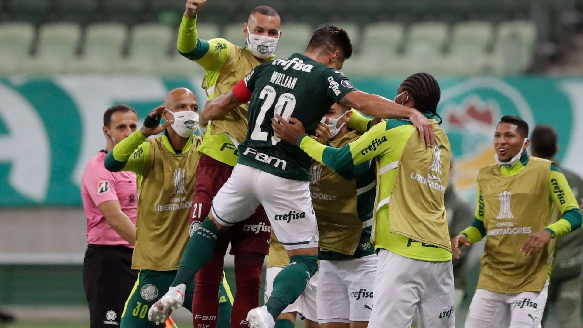 Willian Bigode - Palmeiras x Defensa y Justicia Libertadores 18052021
