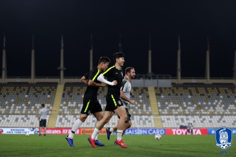 손흥민 훈련 Son Heung-min