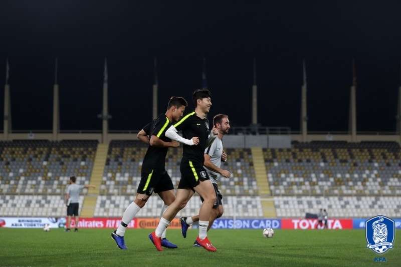 손흥민 훈련 Son Heung-min