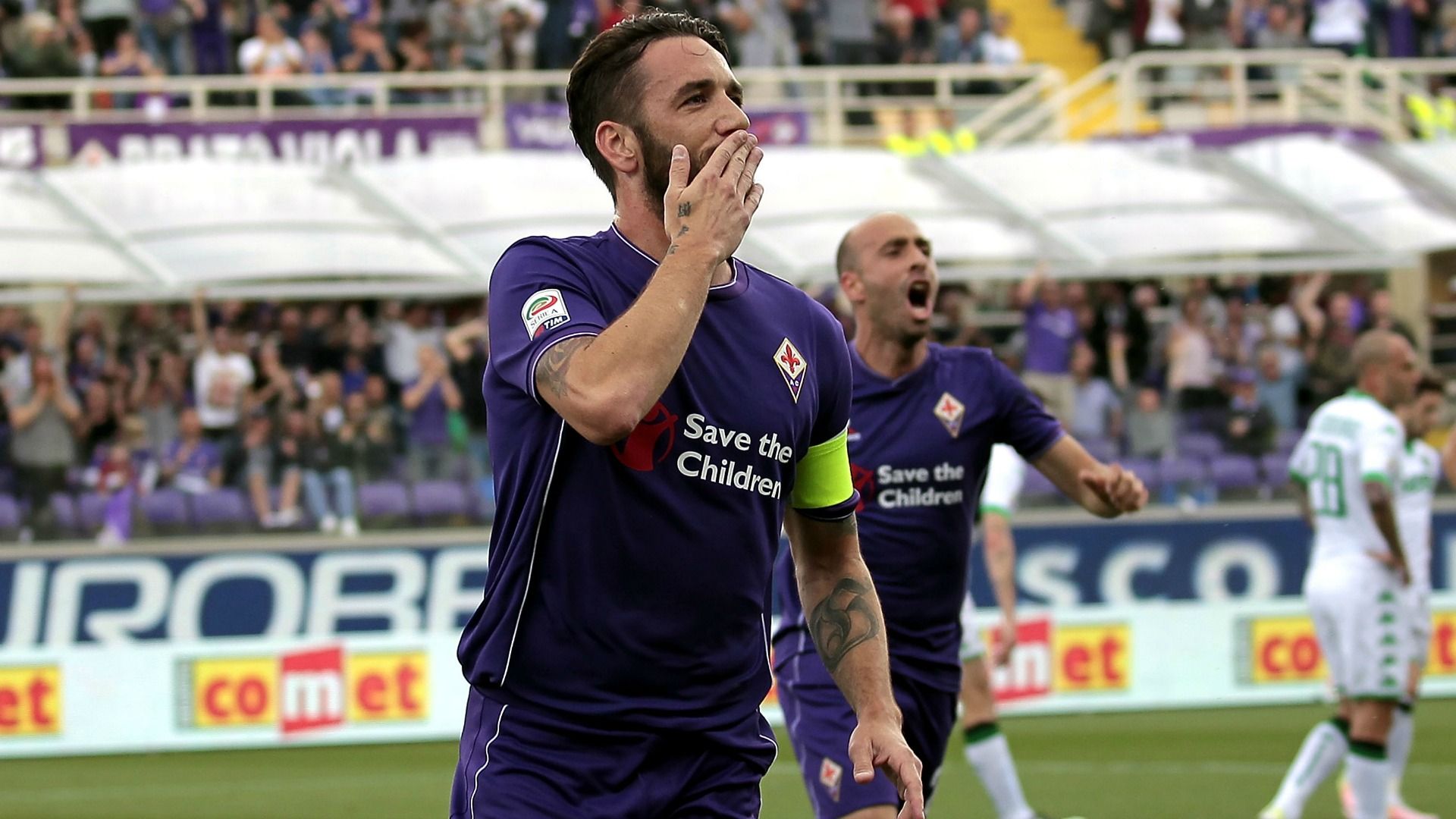 Gonzalo Rodriguez Fiorentina Sassuolo