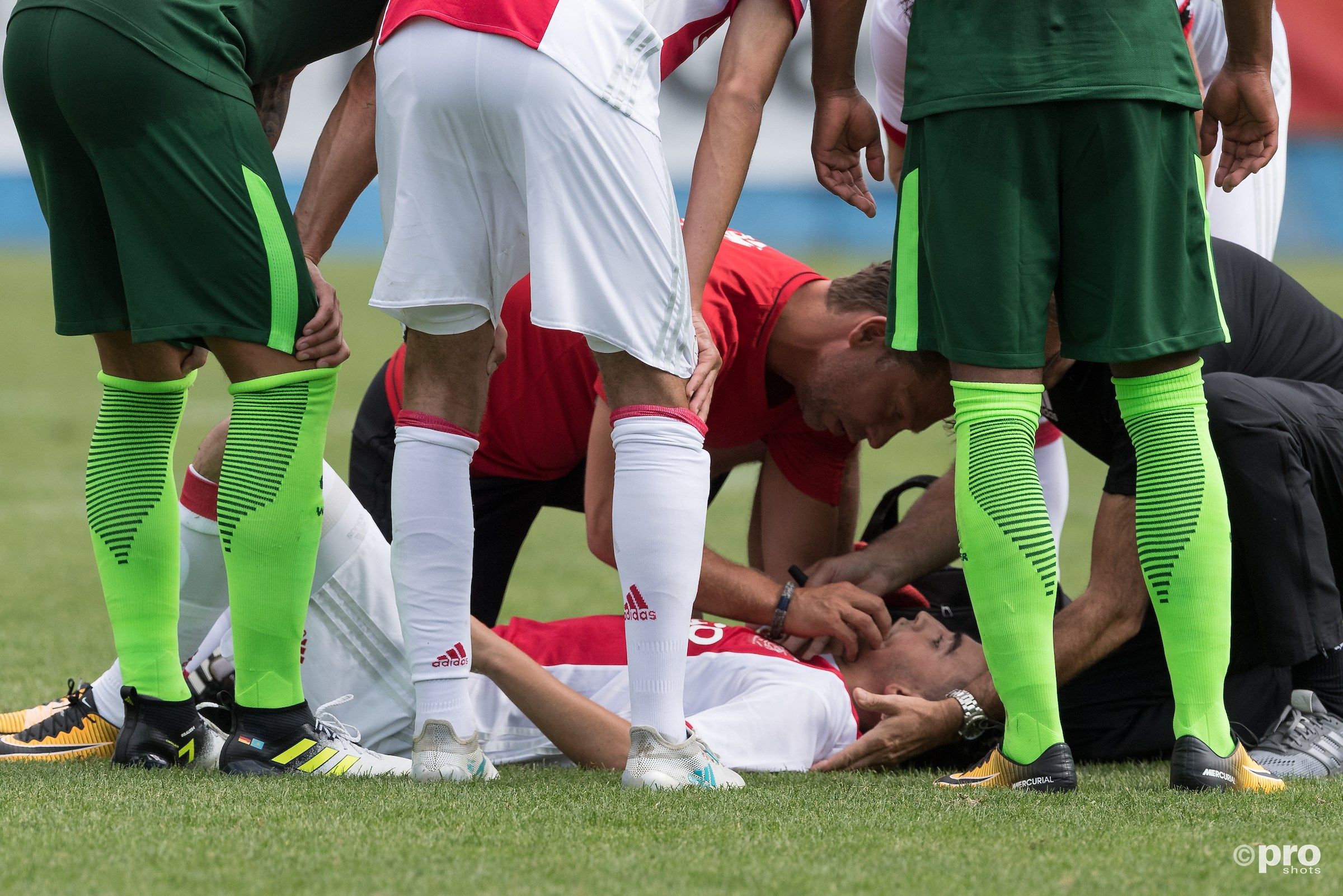 GALLERY ONLY Abdelhak Nouri, Ajax