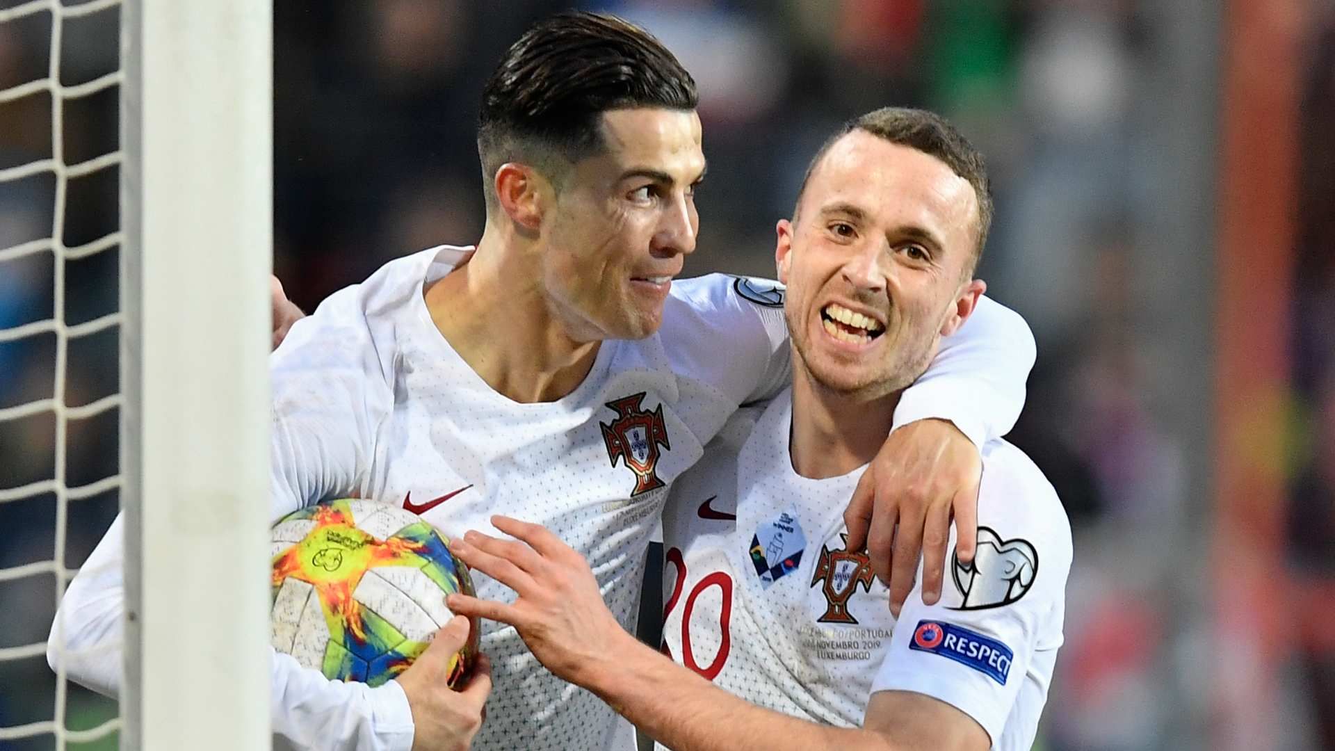 2019-11-17 Cristiano Ronaldo Diogo Jota