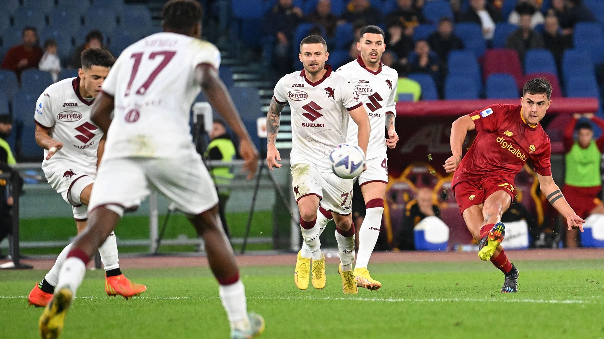 Paulo Dybala Roma Torino Serie A 13112022