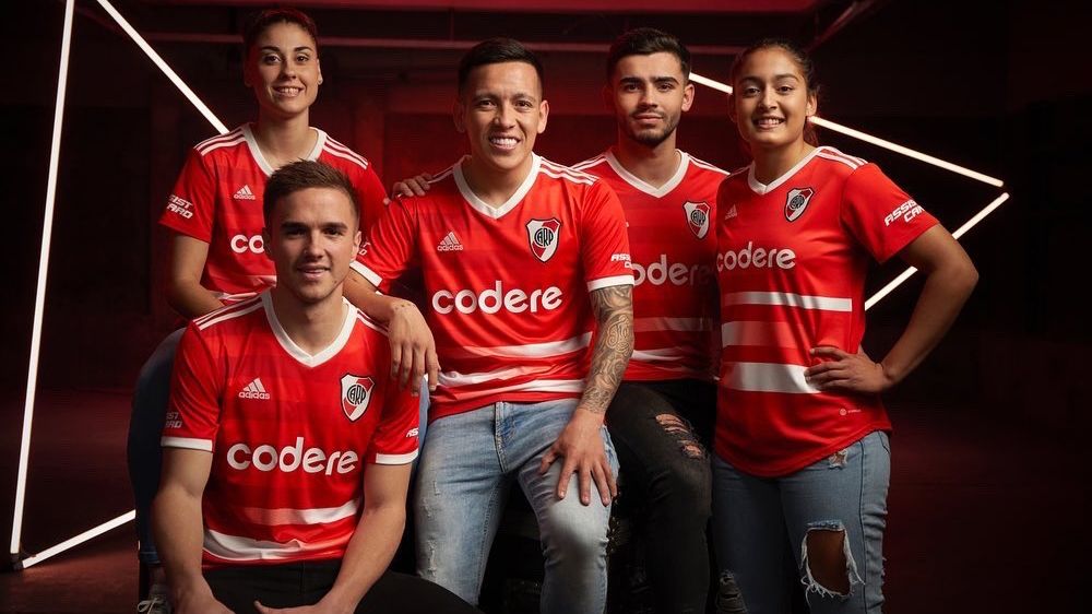 Camiseta Alternativa River 2022-23