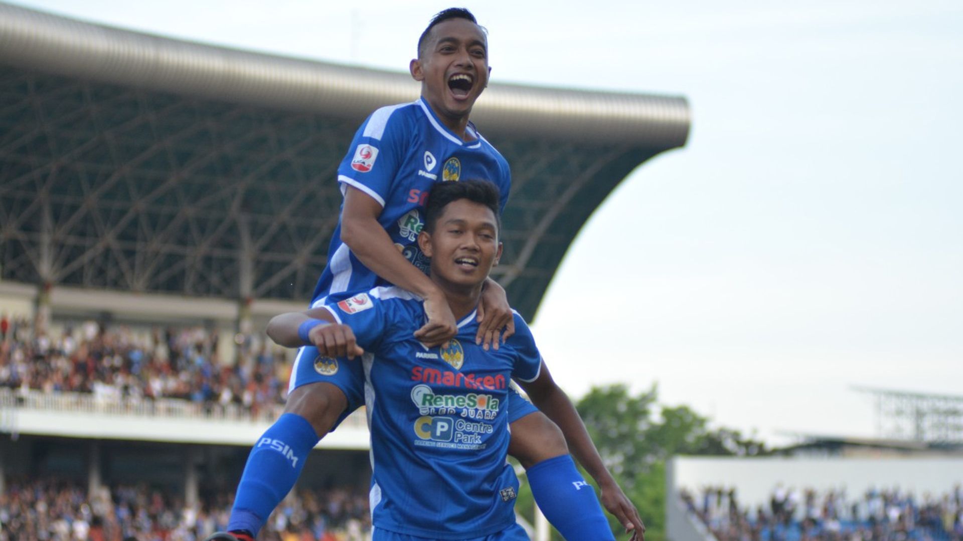 Selebrasi PSIM Yogyakarta - Dwi Rafi Angga