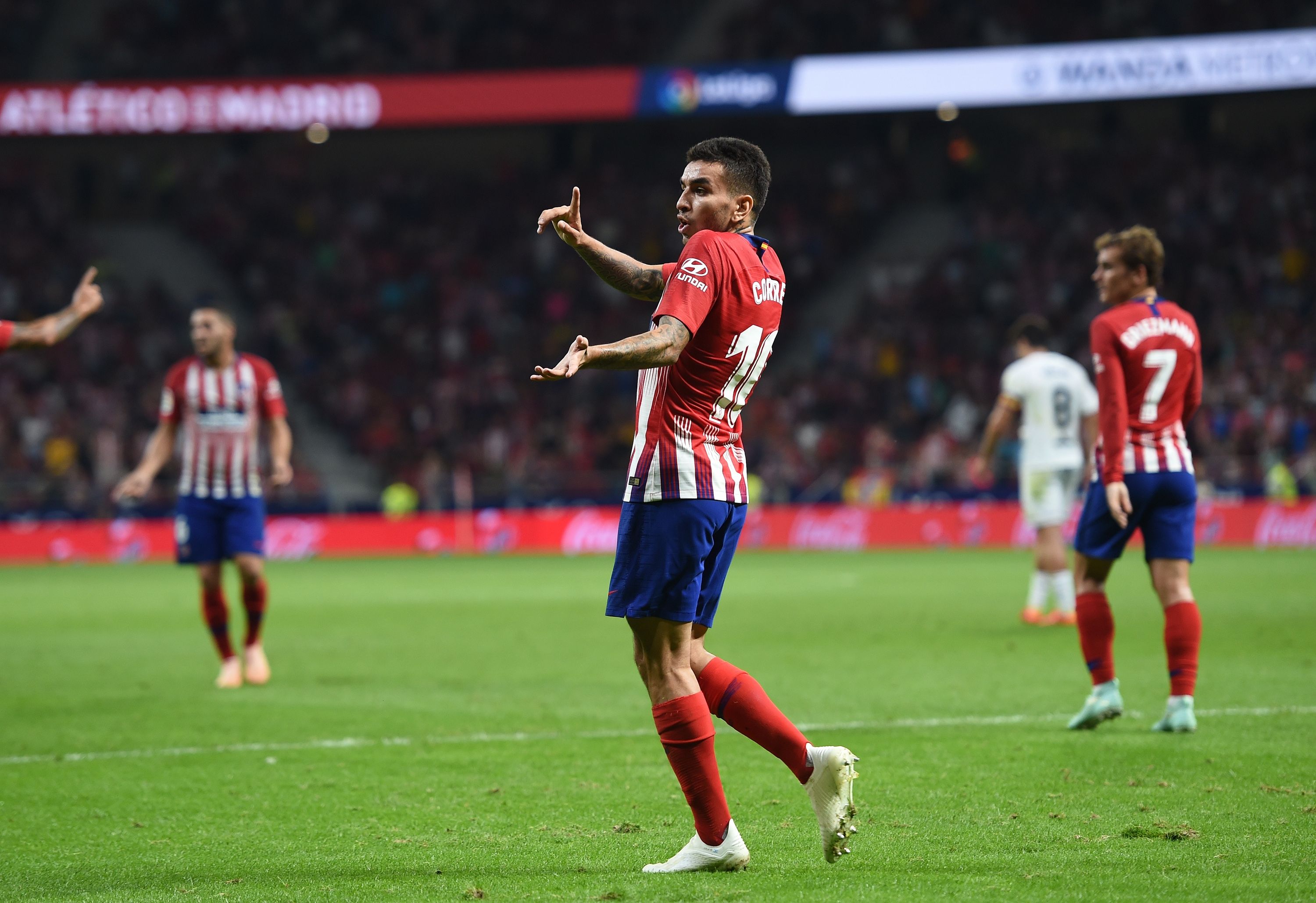 ANGEL CORREA ATLETICO MADRID HUESCA LALIGA