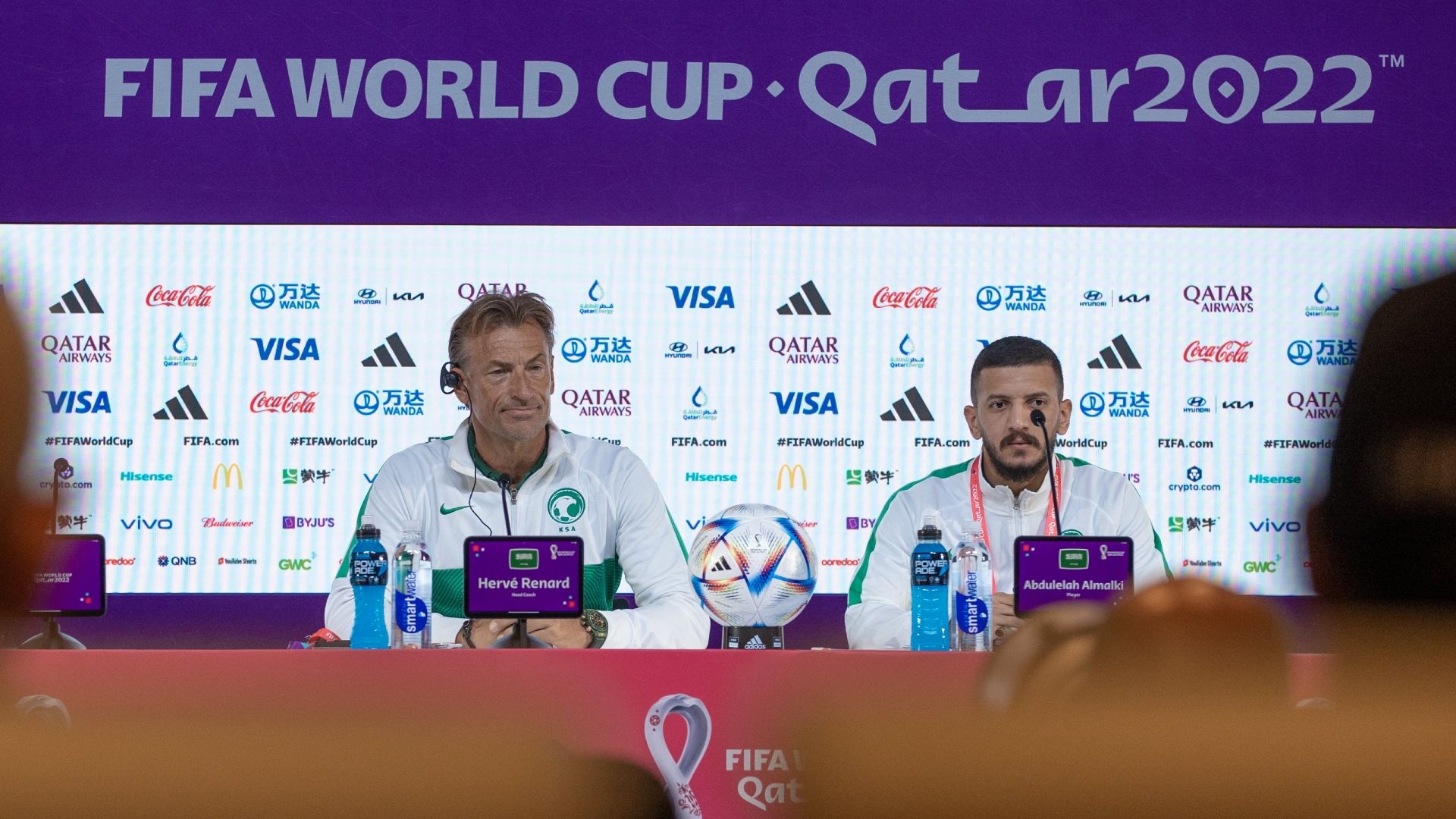 Herve Renard - Abdulelah Almalki - saudi - world cup 2022