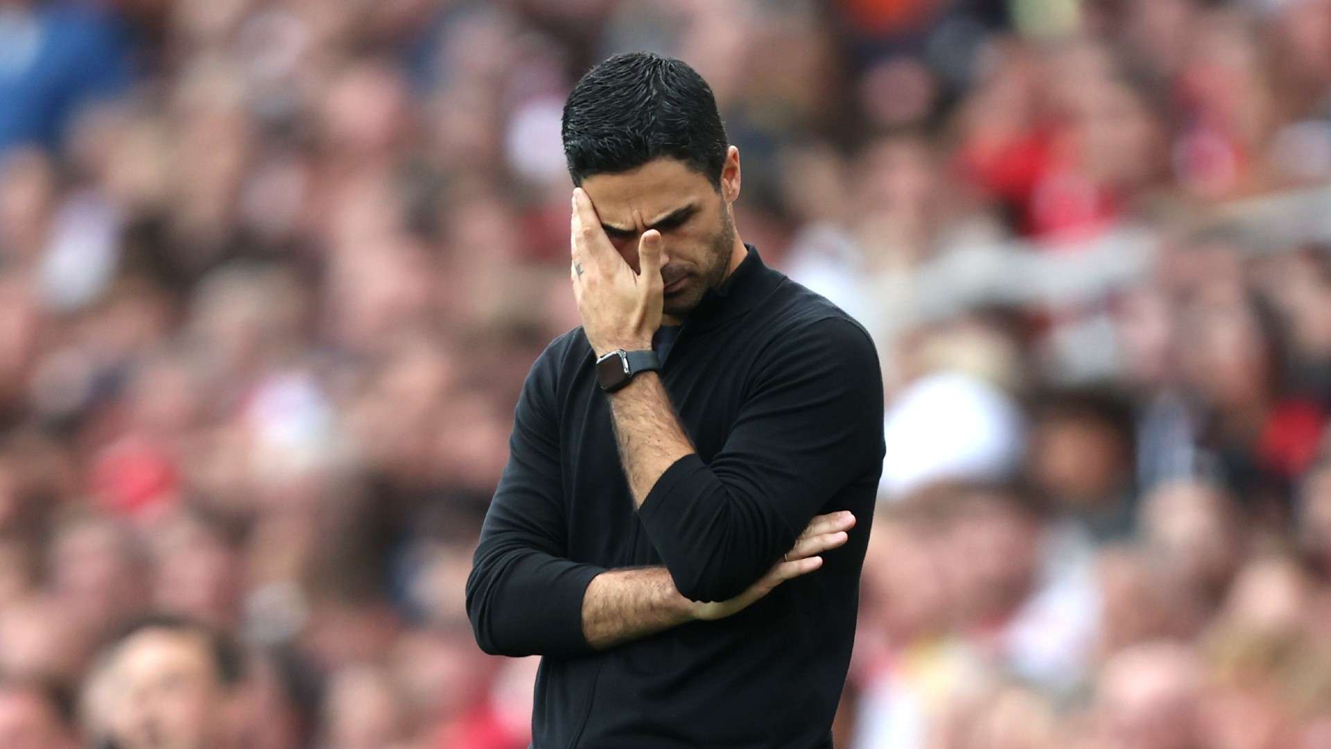 Mikel Arteta Arsenal vs Sporting 2022-23