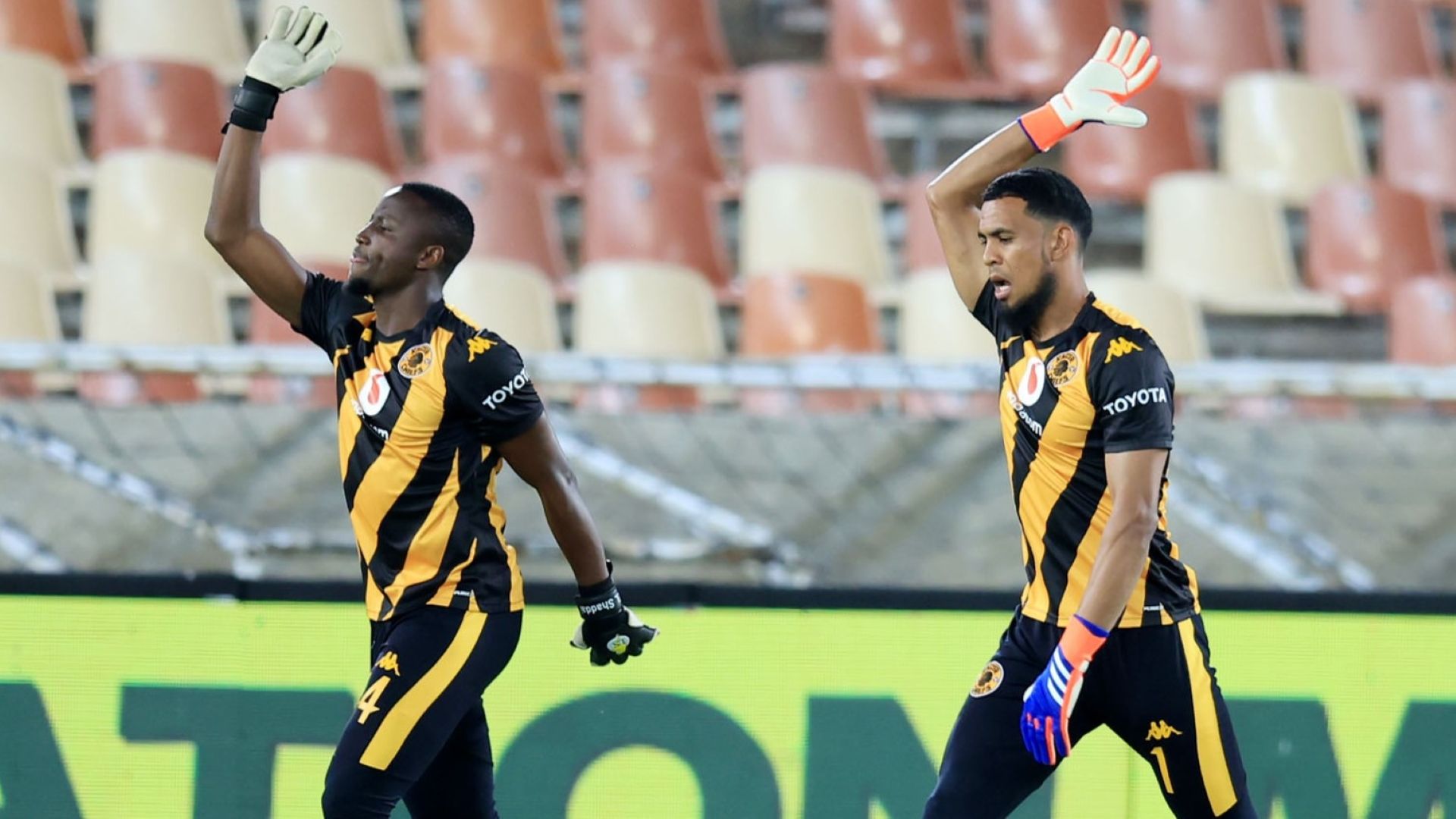 Bruce Bvuma and Brandon Petersen, Kaizer Chiefs