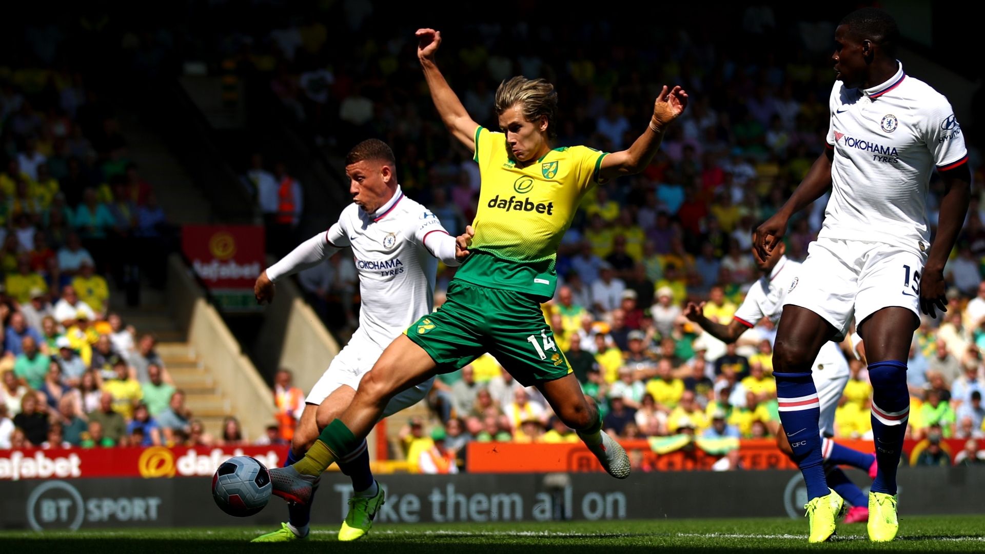 Norwich vs Chelsea, Todd Cantwell's goal