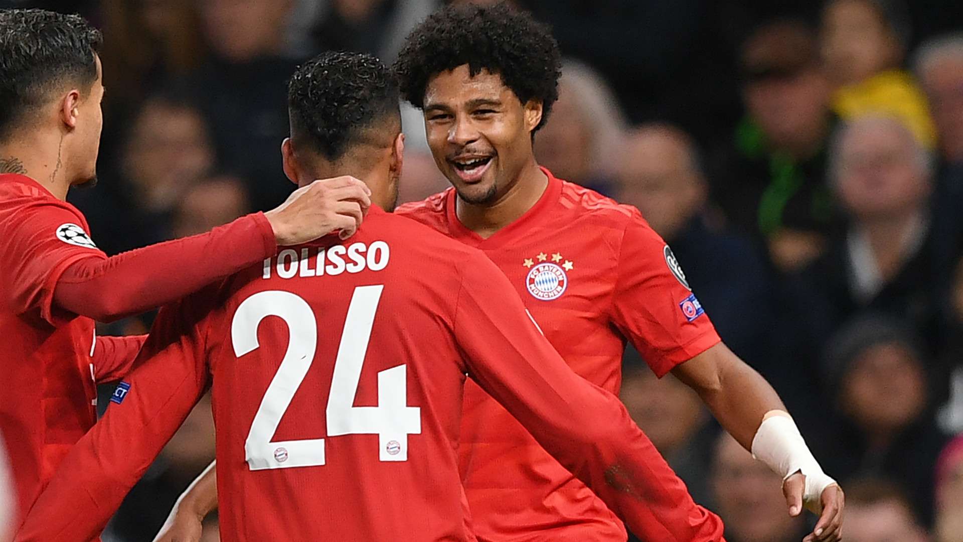 SERGE GNABRY BAYERN MÜNCHEN UEFA CHAMPIONS LEAGUE 01102019