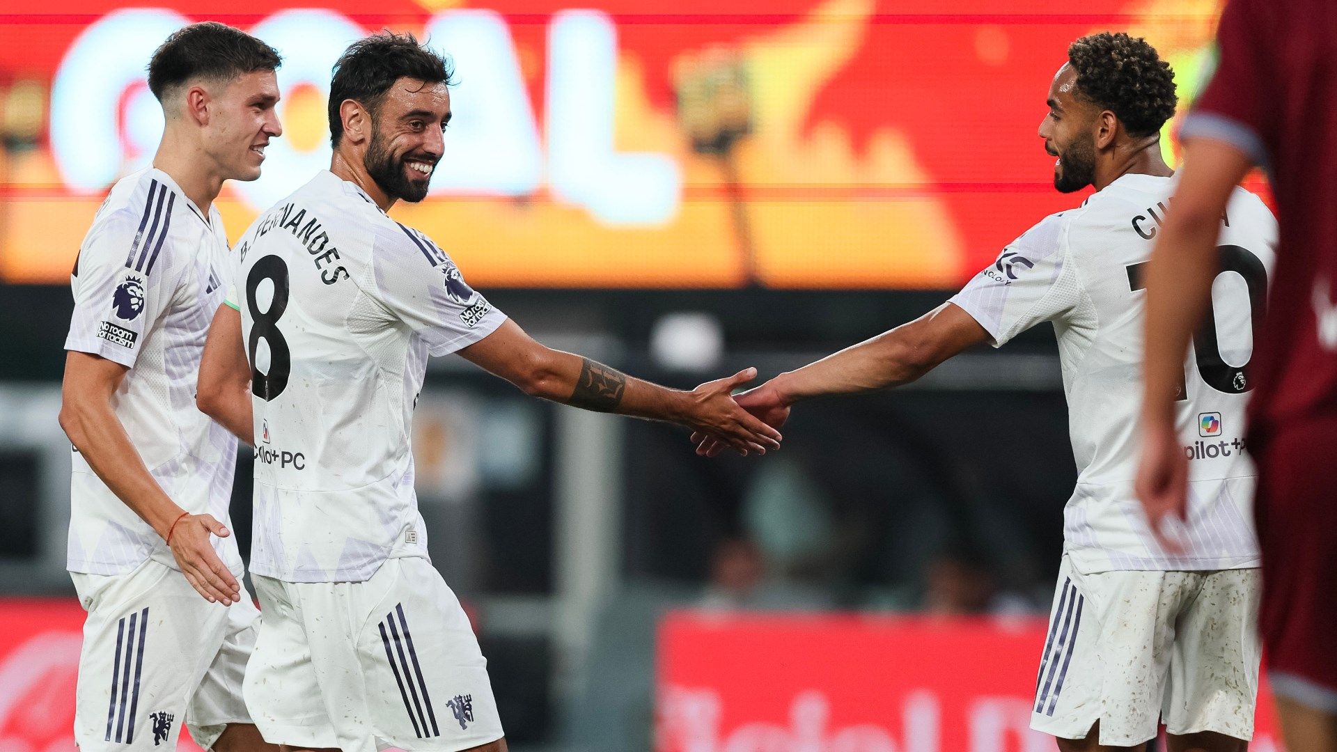 Bruno Fernandes, Matheus Cunha, Manchester United