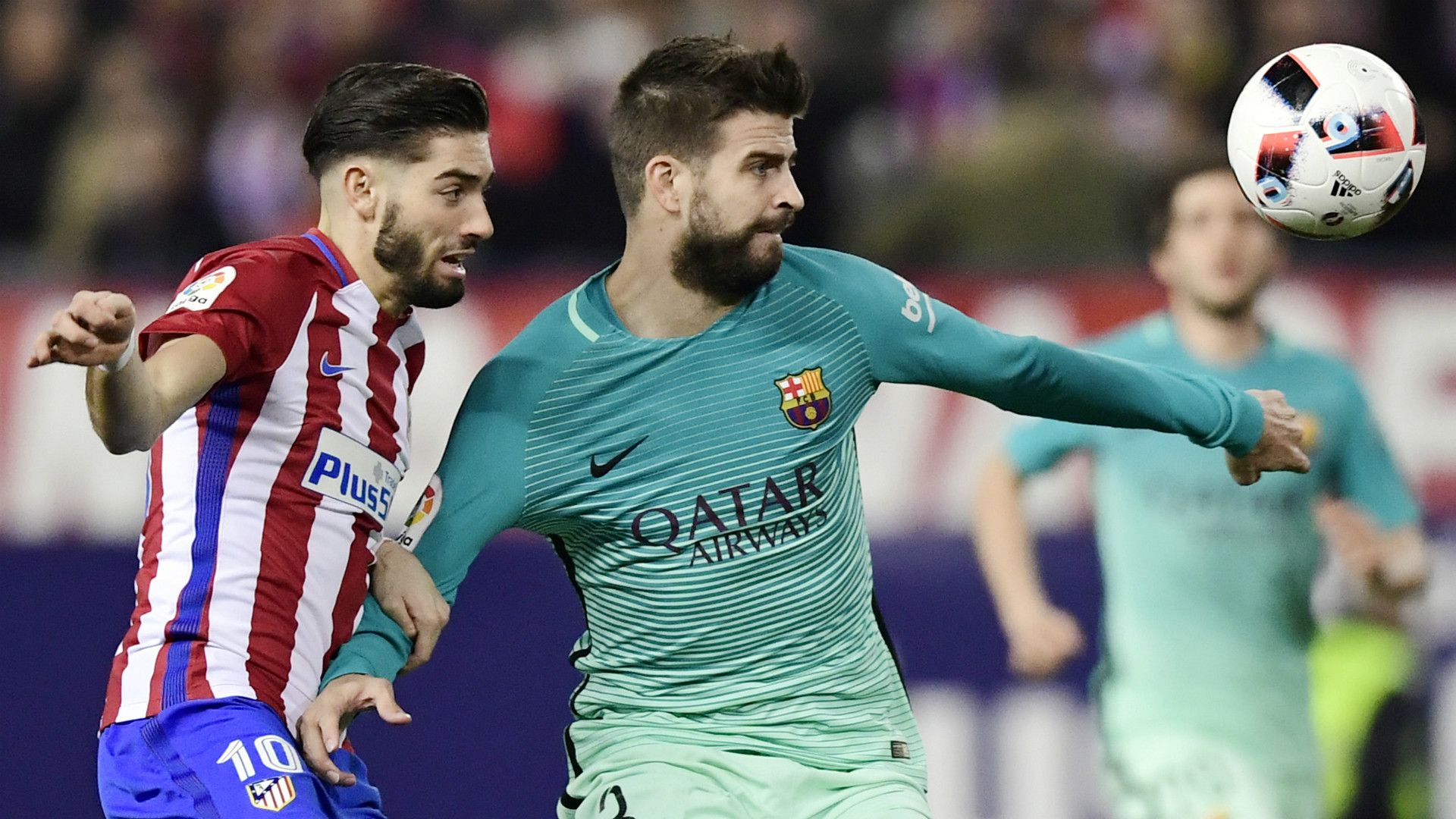 Gerard Pique Ferreira Carrasco Atletico Madrid Barcelona Copa del Rey