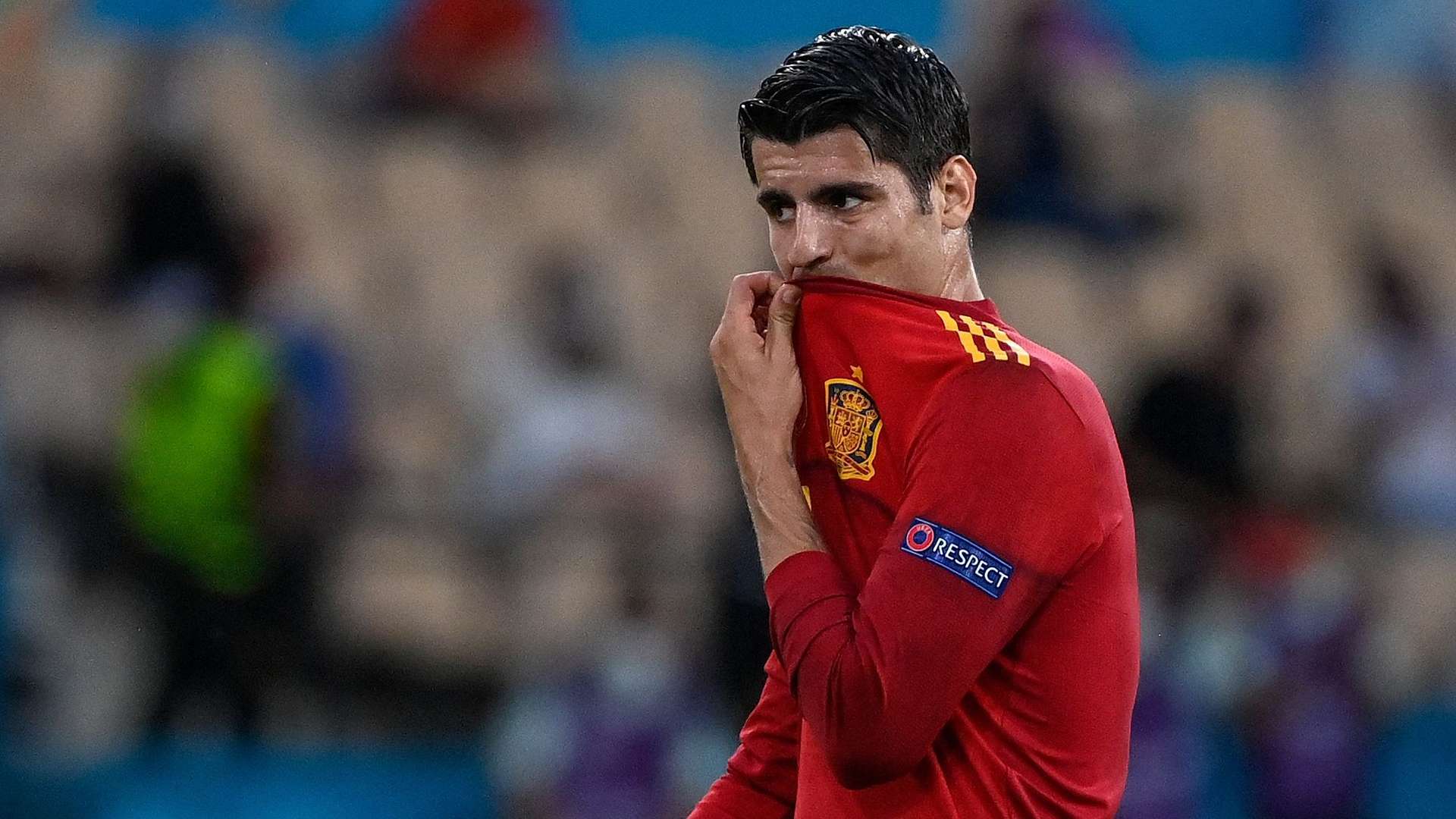Alvaro Morata Spain Sweden Euro 2020