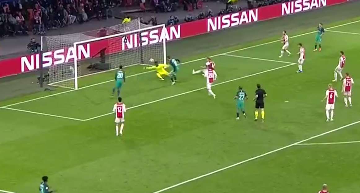 Andre Onana Ajax Tottenham Champions League 2019