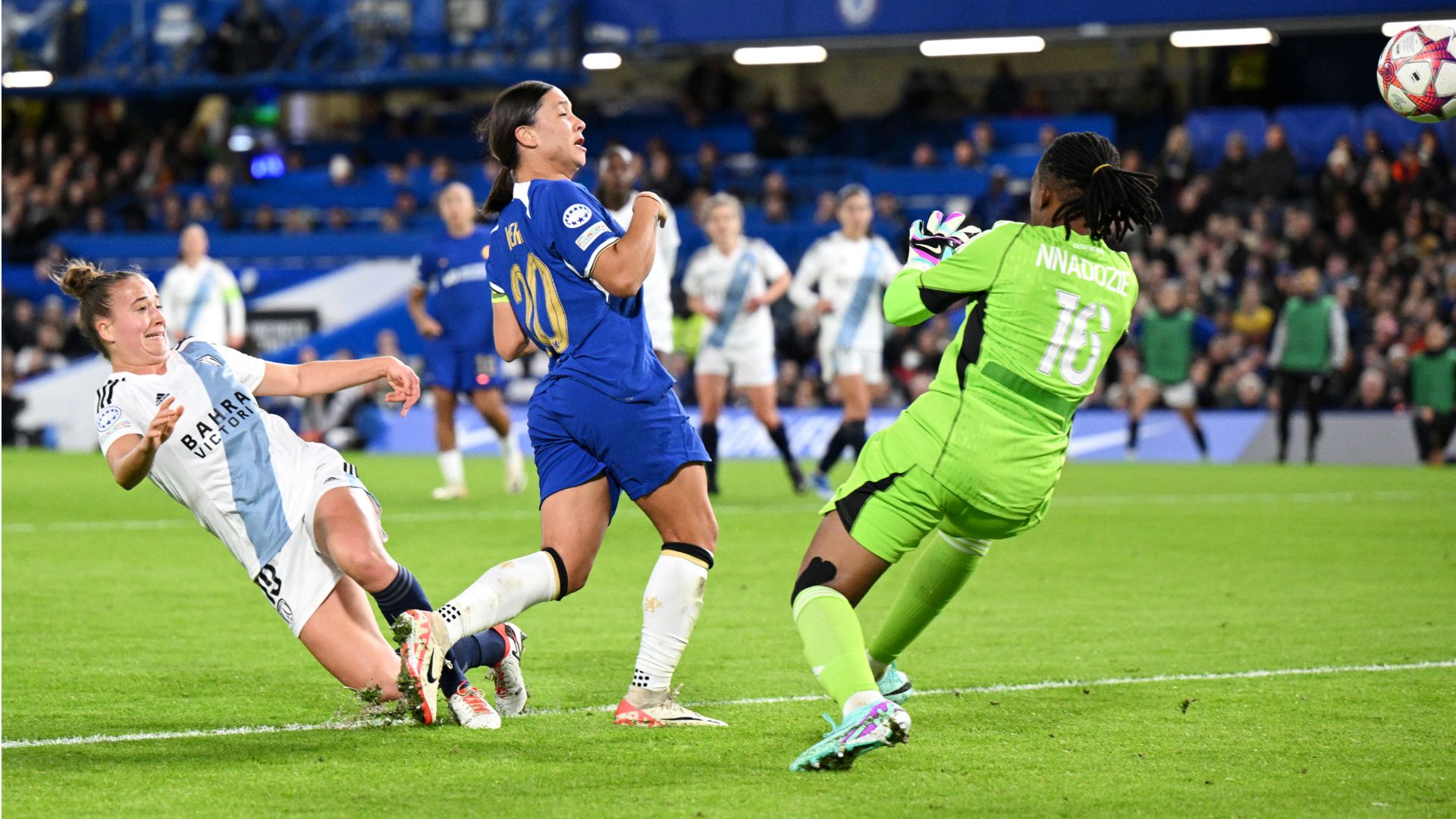 Sam Kerr Chelsea 2023-24 Paris FC goal