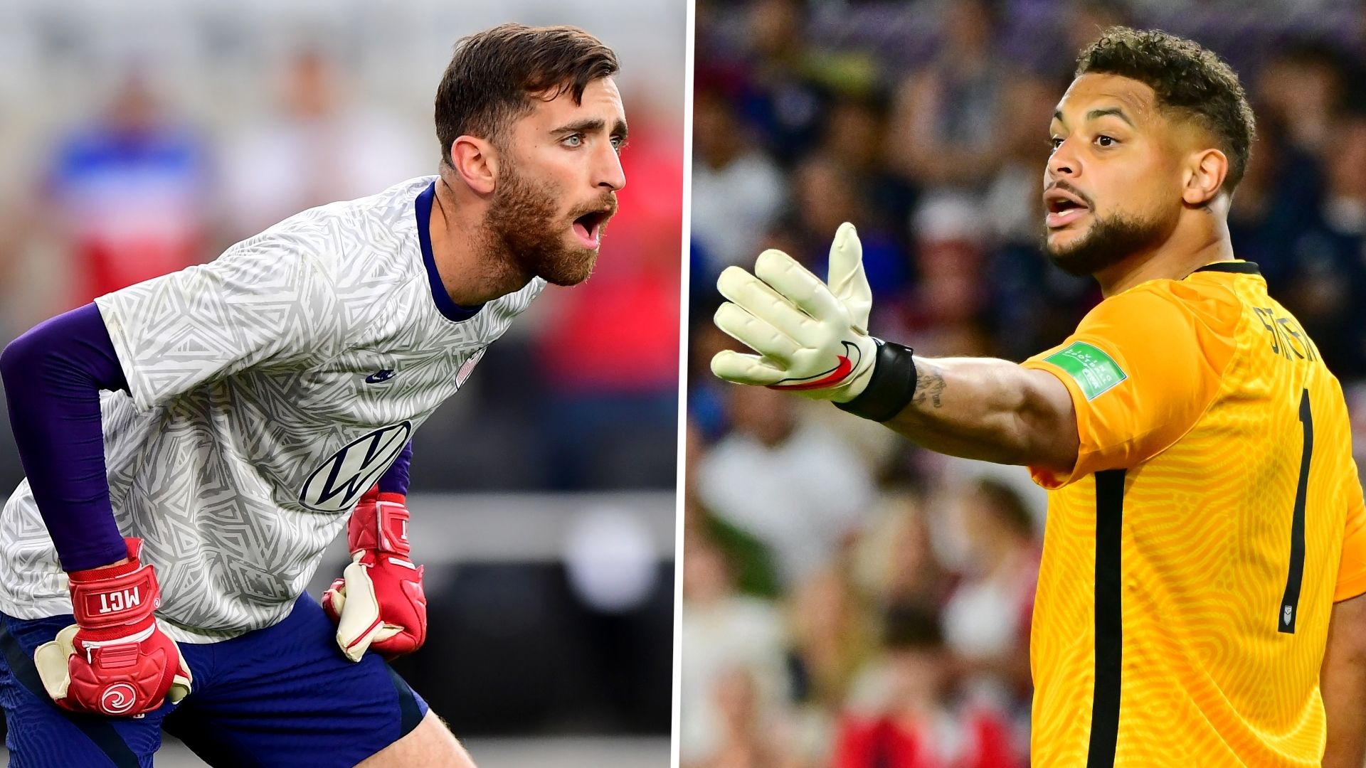 Matt Turner Zack Steffen USMNT GFX