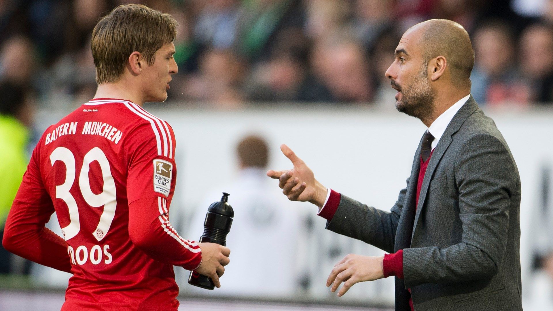Toni Kroos Pep Guardiola Bayern Munich 2013-14