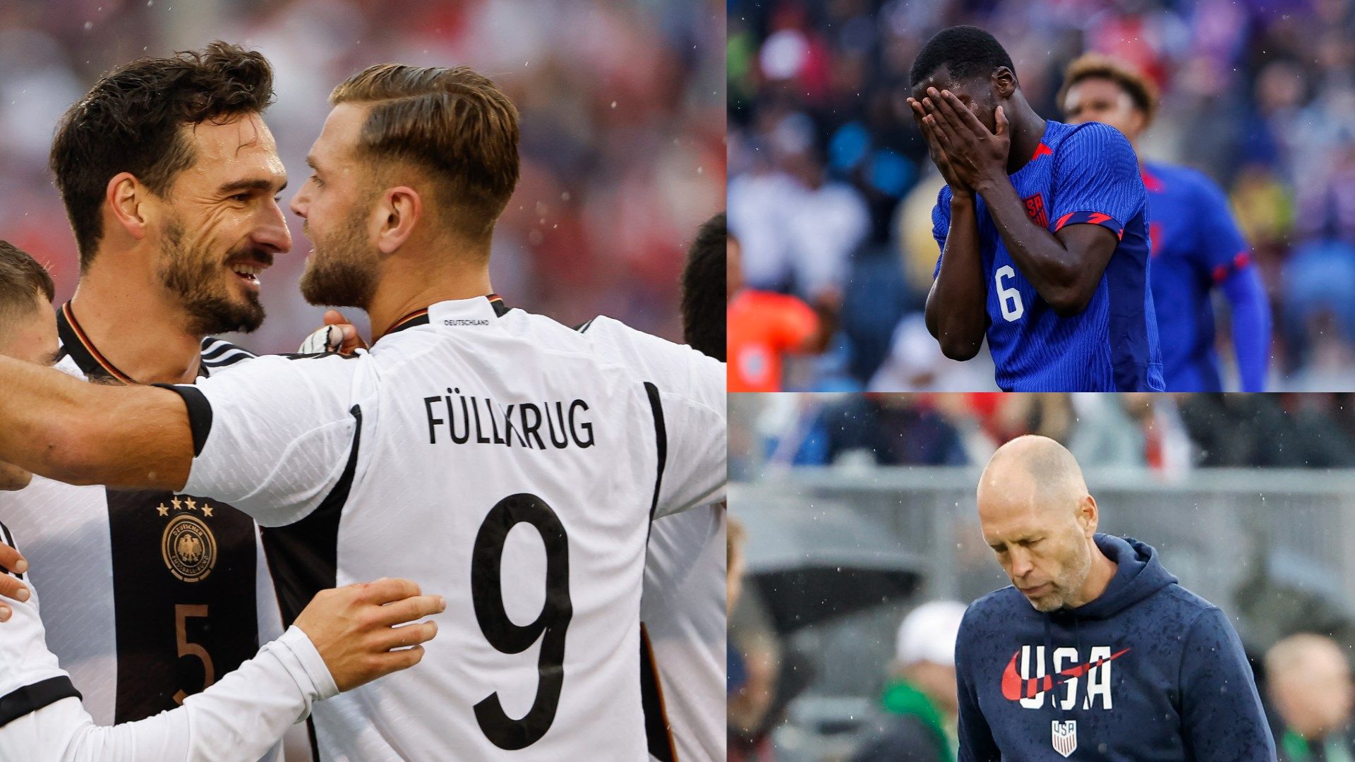USMNT Germany split