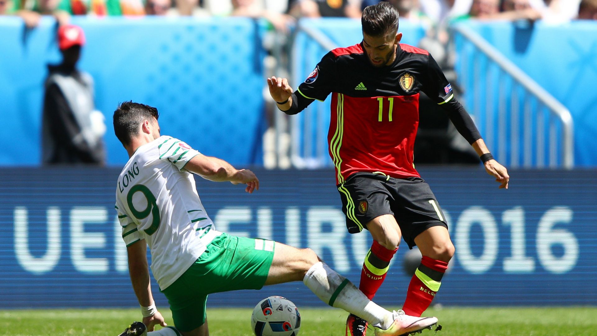 Yannick Ferreira-Carrasco Shane Long Belgium Republic of Ireland Euro 2016 18062016