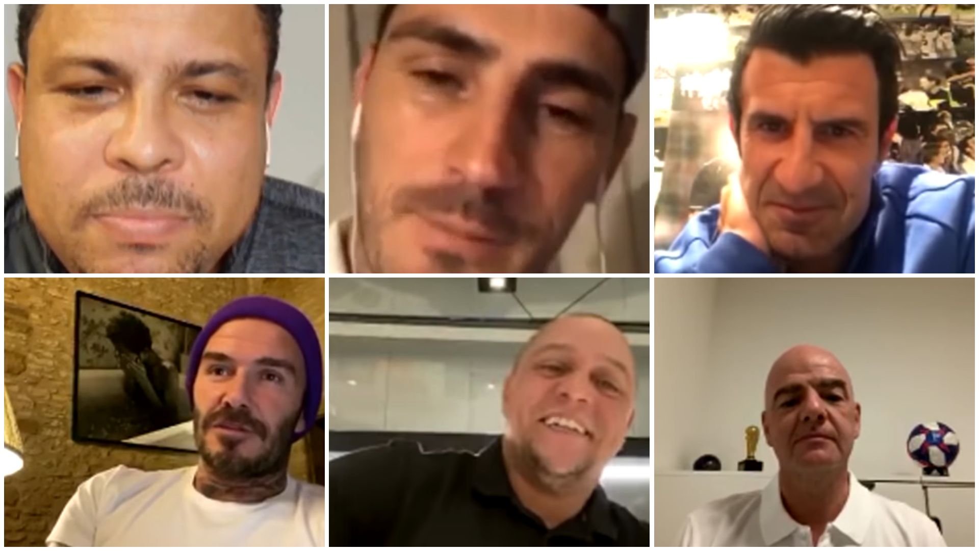 Los Galacticos con Ronaldo