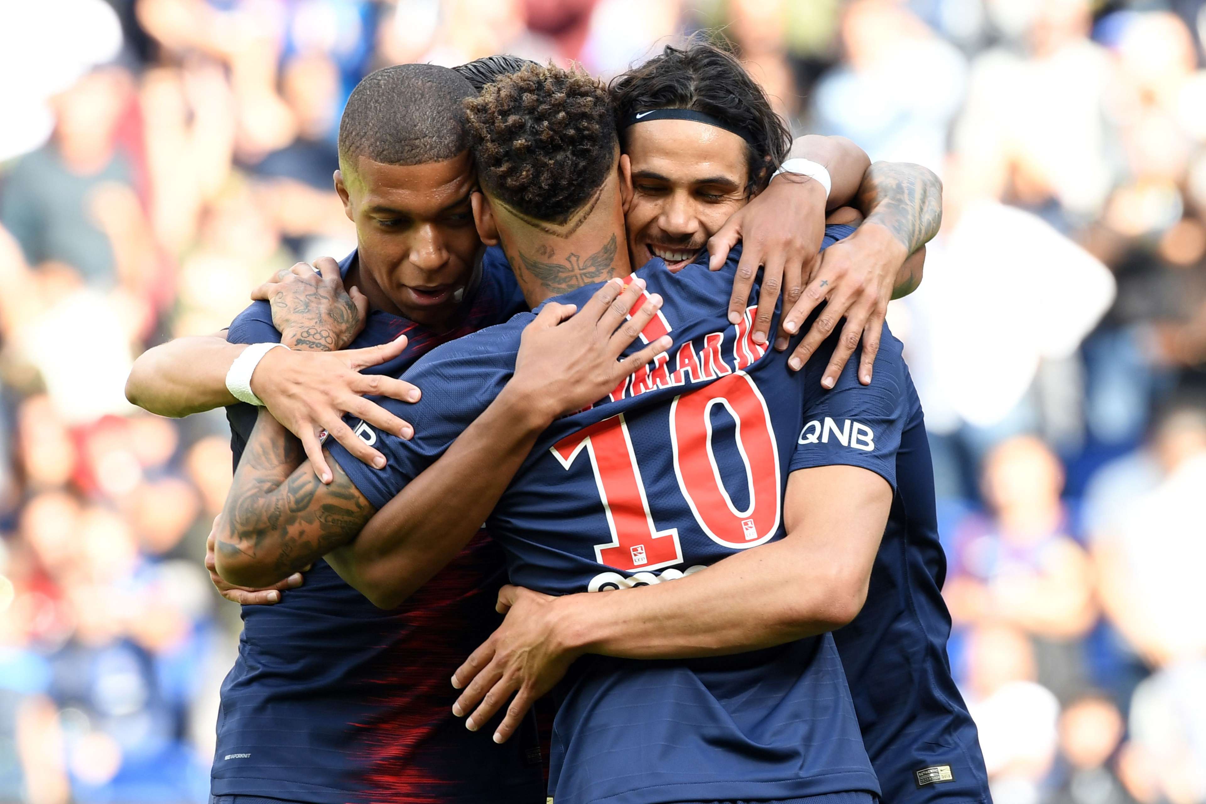Cavani Mbappe Neymar