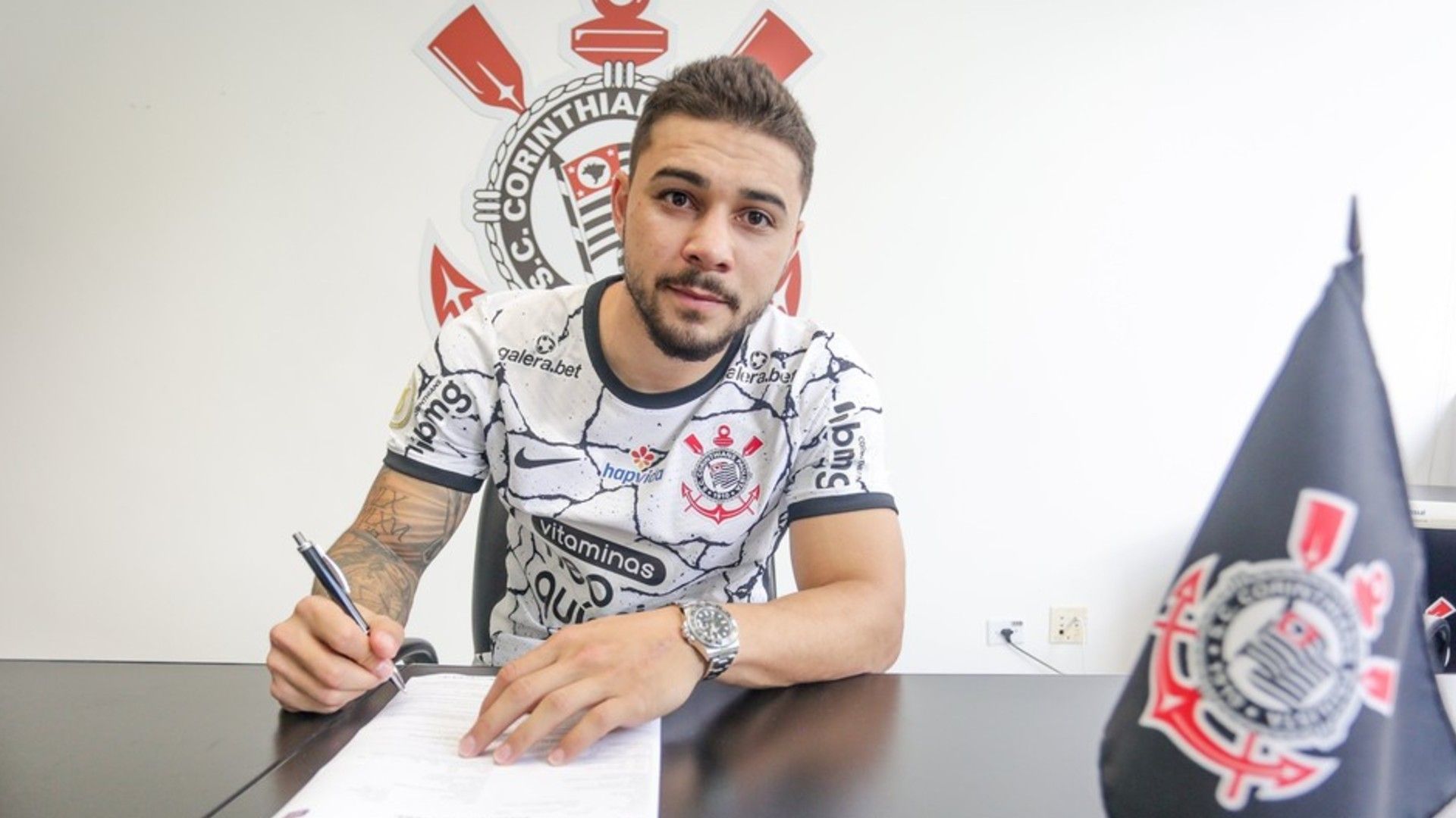 João Pedro Corinthians nova contratação 31 08 2021