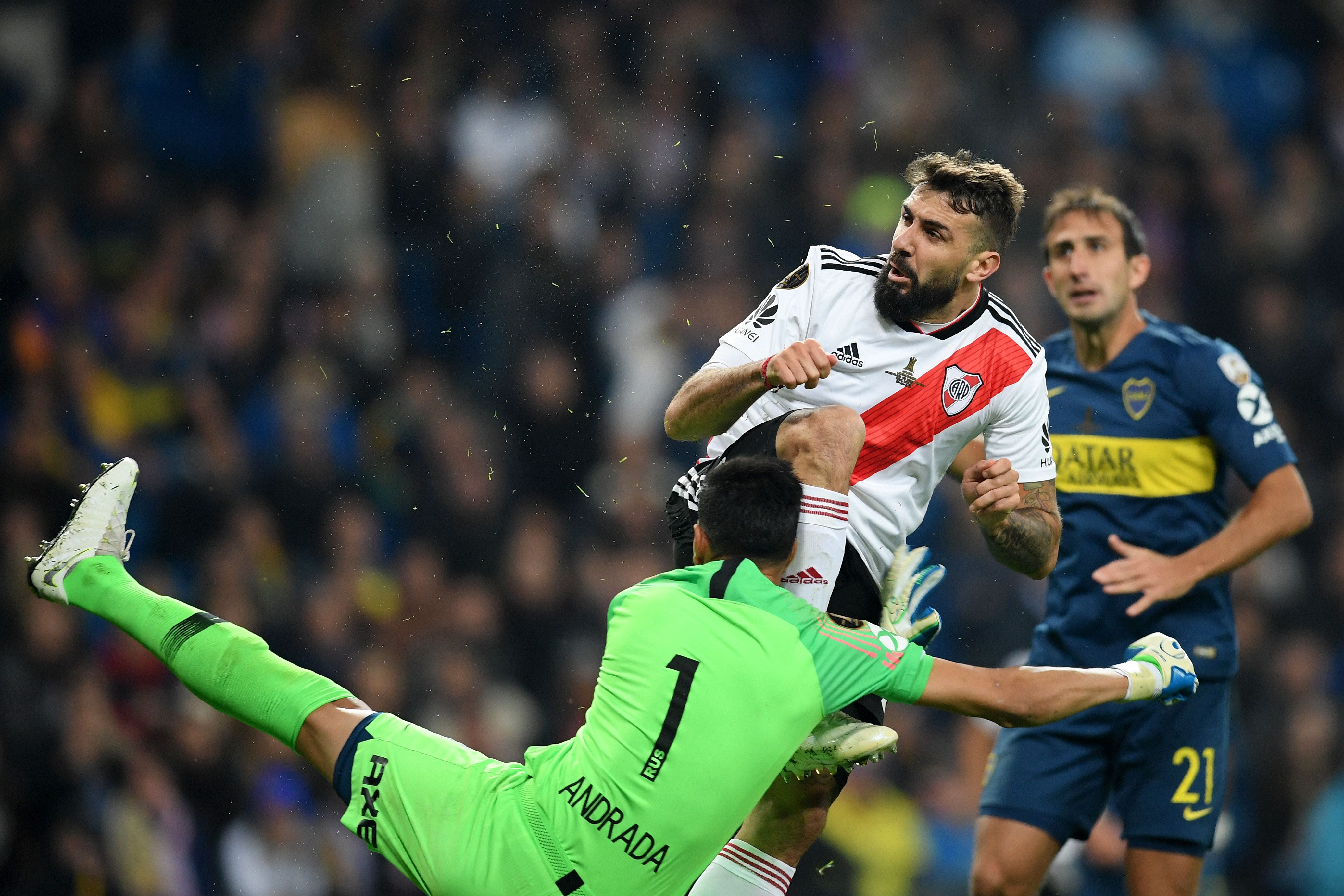 PRATTO ANDRADA RIVER BOCA COPA LIBERTADORES