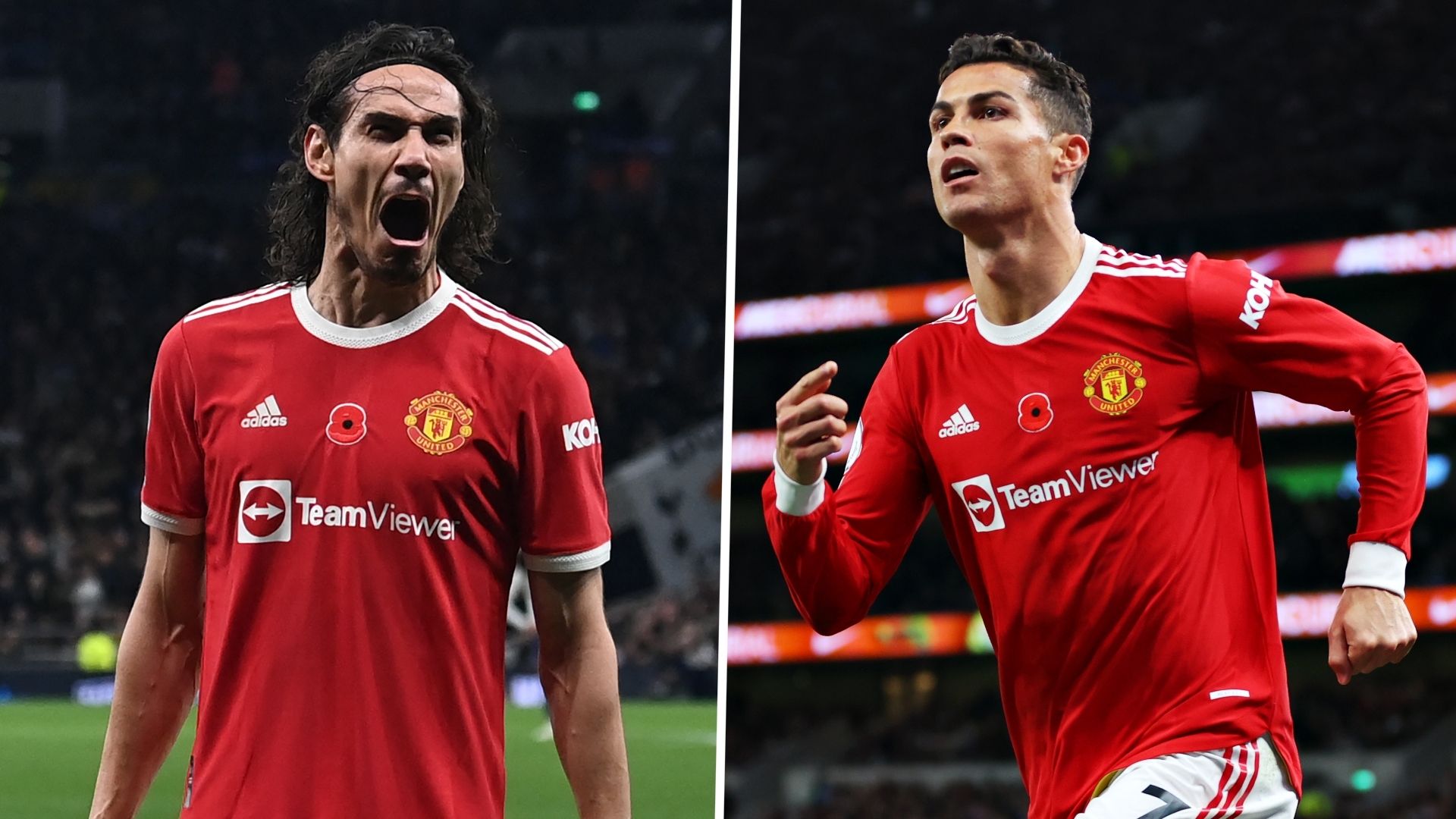 Edinson Cavani Cristiano Ronaldo GFX Manchester United