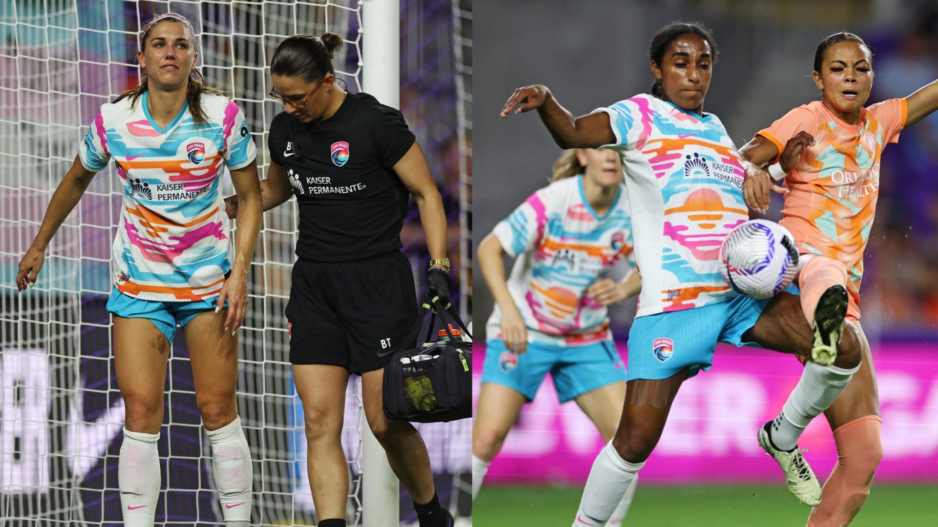 Alex Morgan Naomi girma split