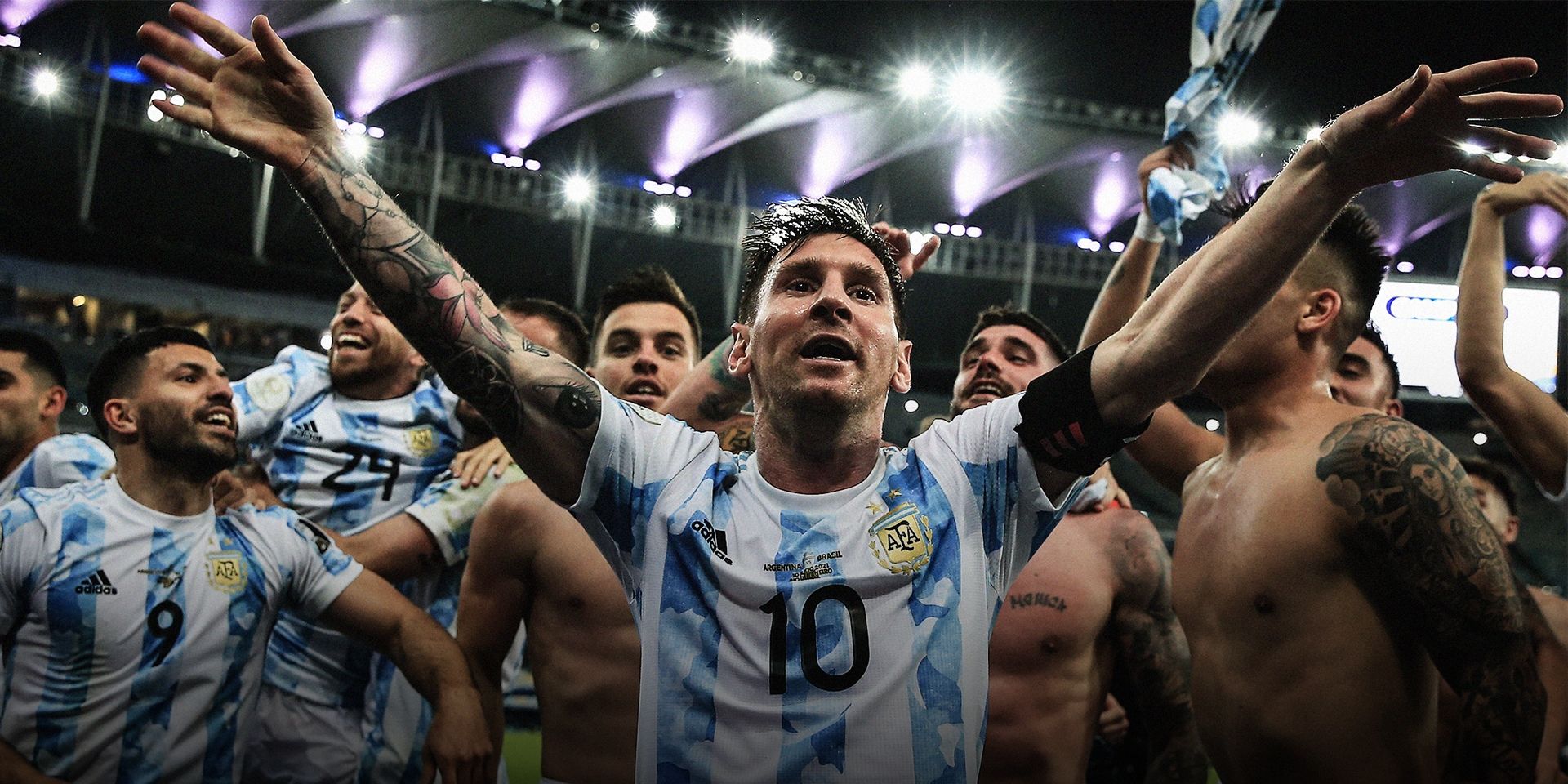 Lionel Messi Argentina HIC 2-1