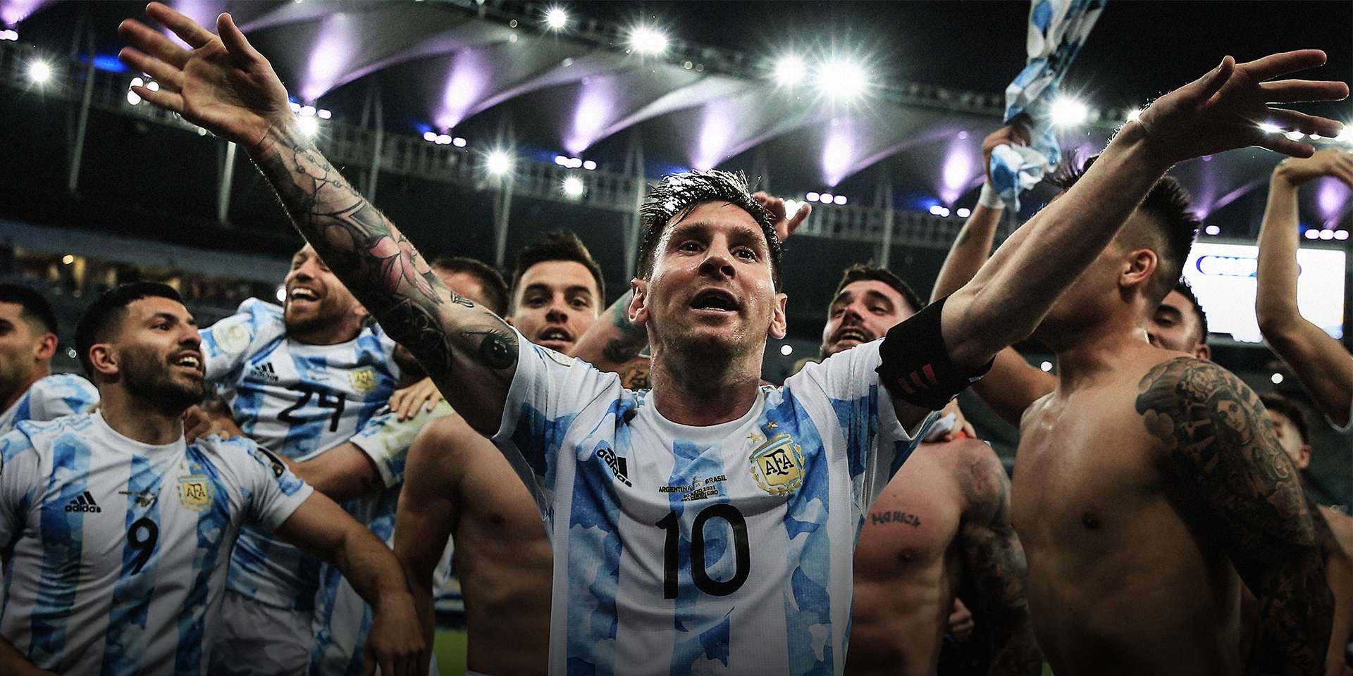 Lionel Messi Argentina HIC 2-1