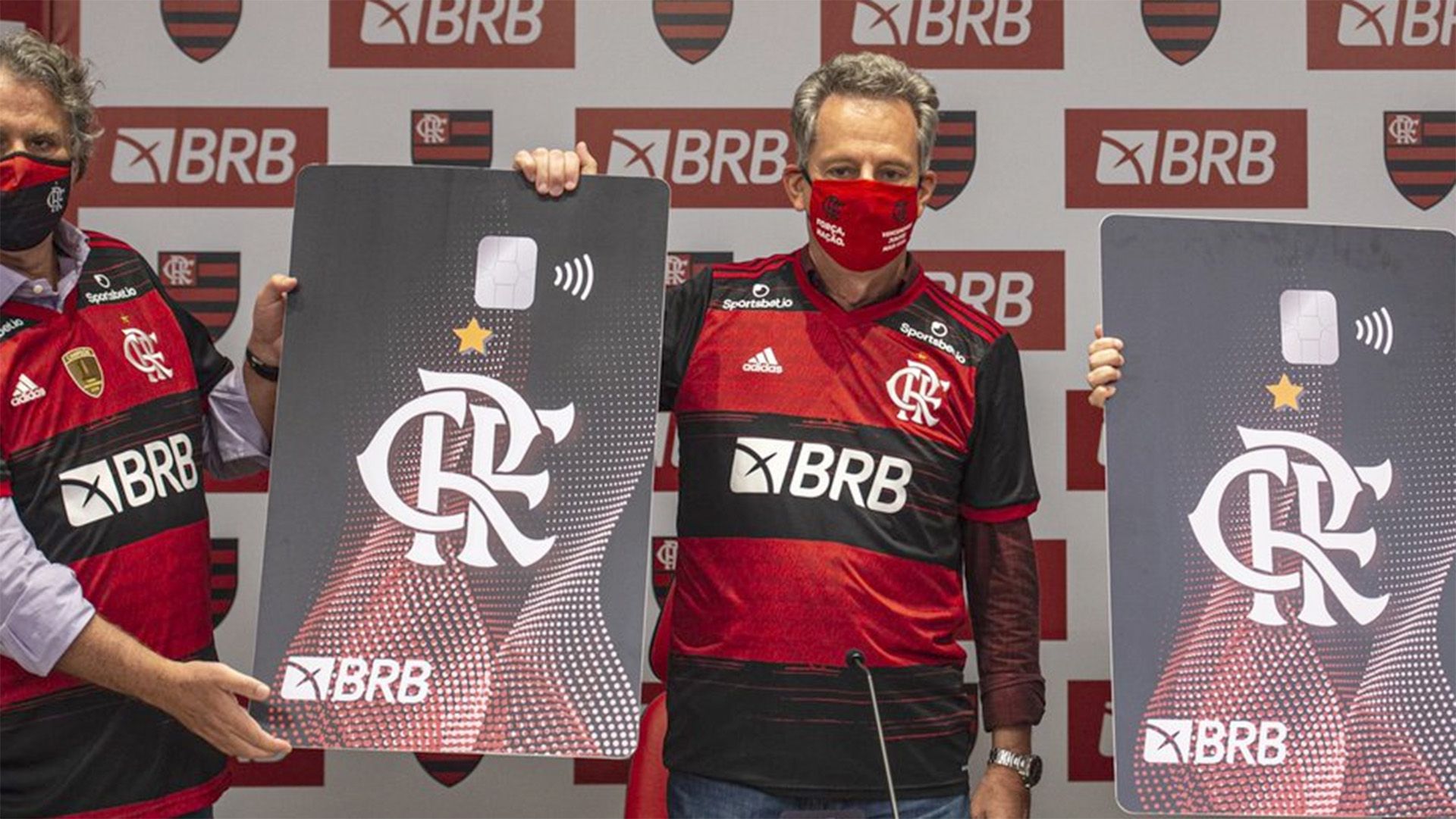 Rodolfo Landim Flamengo e Banco de Brasília 01072020