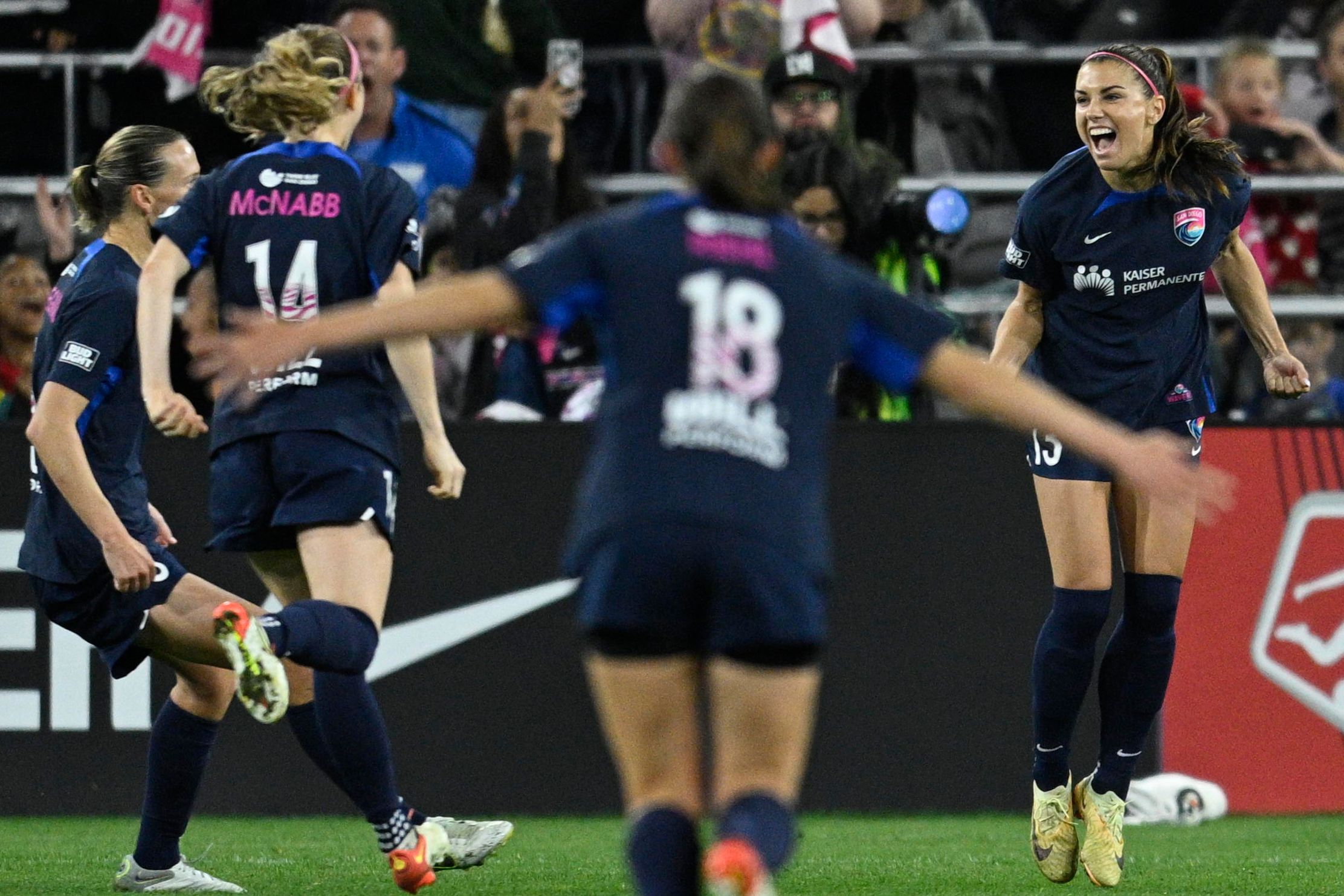 Alex Morgan, San Diego