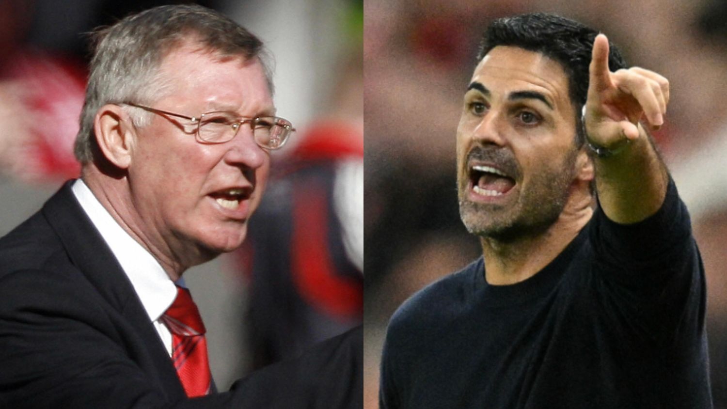 Sir Alex Ferguson Mikel Arteta Manchester United Arsenal