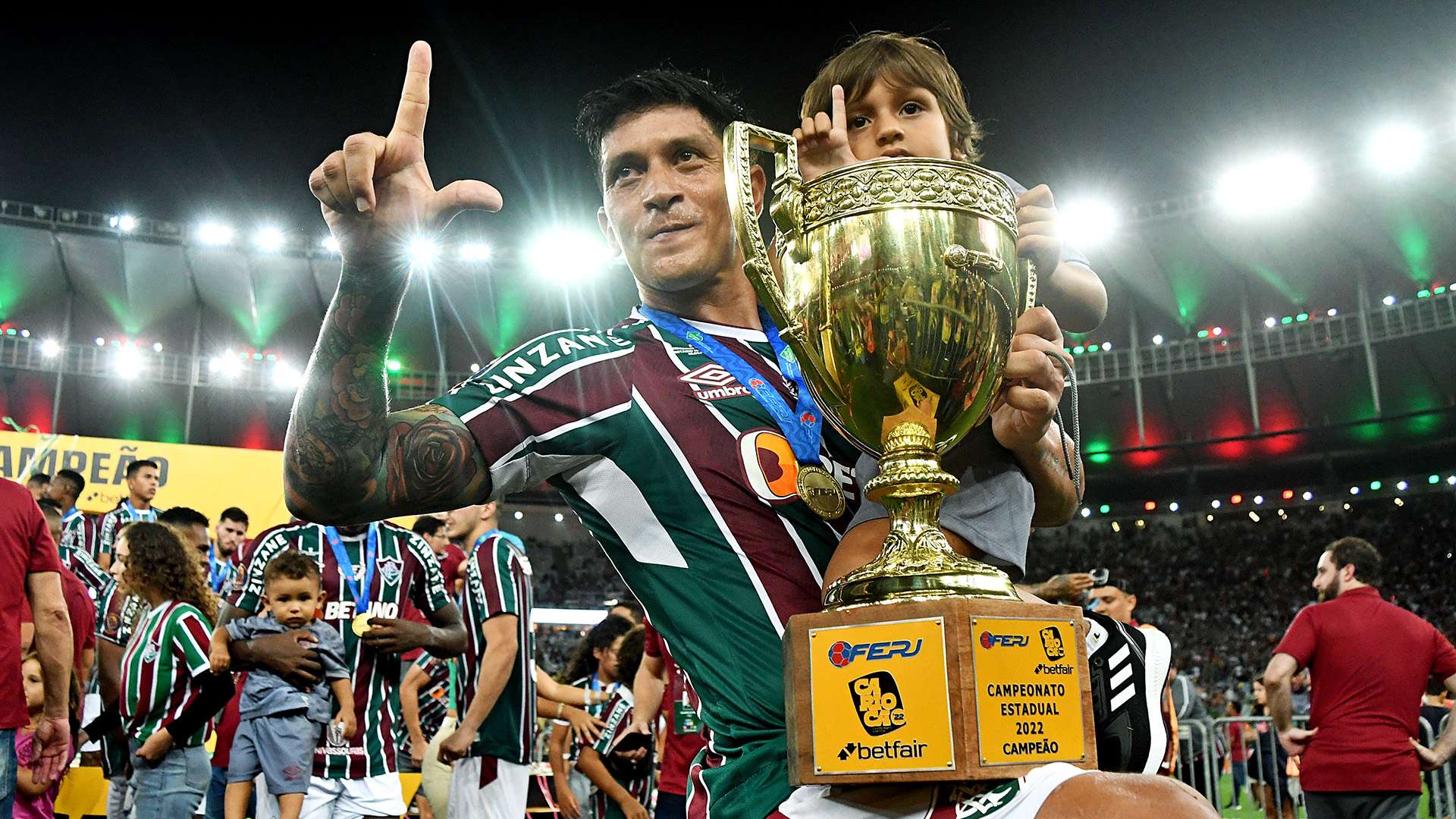Germán Cano, Fluminense campeão carioca 02042022