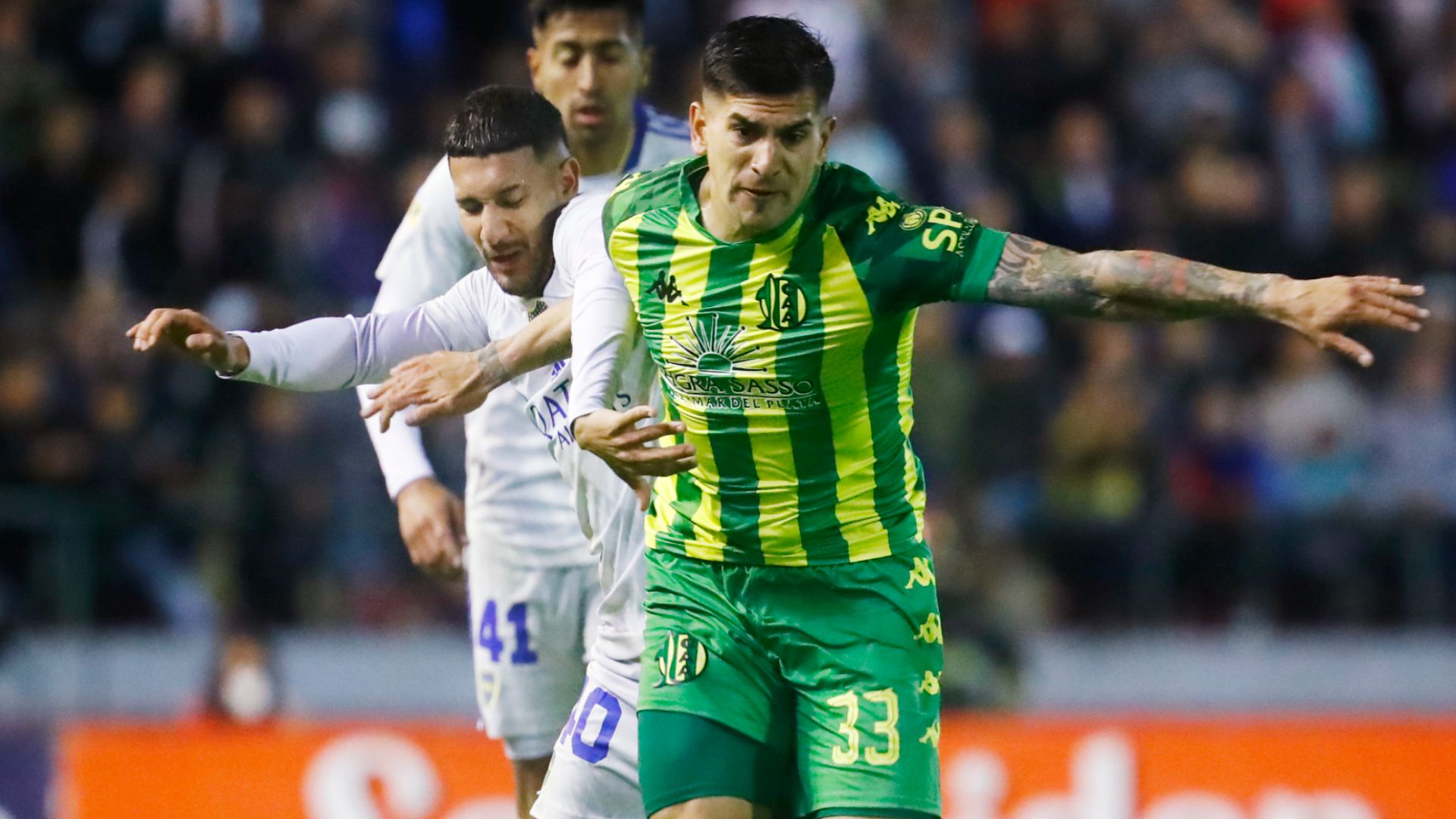 Eros Mancuso Leandro Maciel Boca Juniors Aldosivi Torneo Liga Profesional 081121