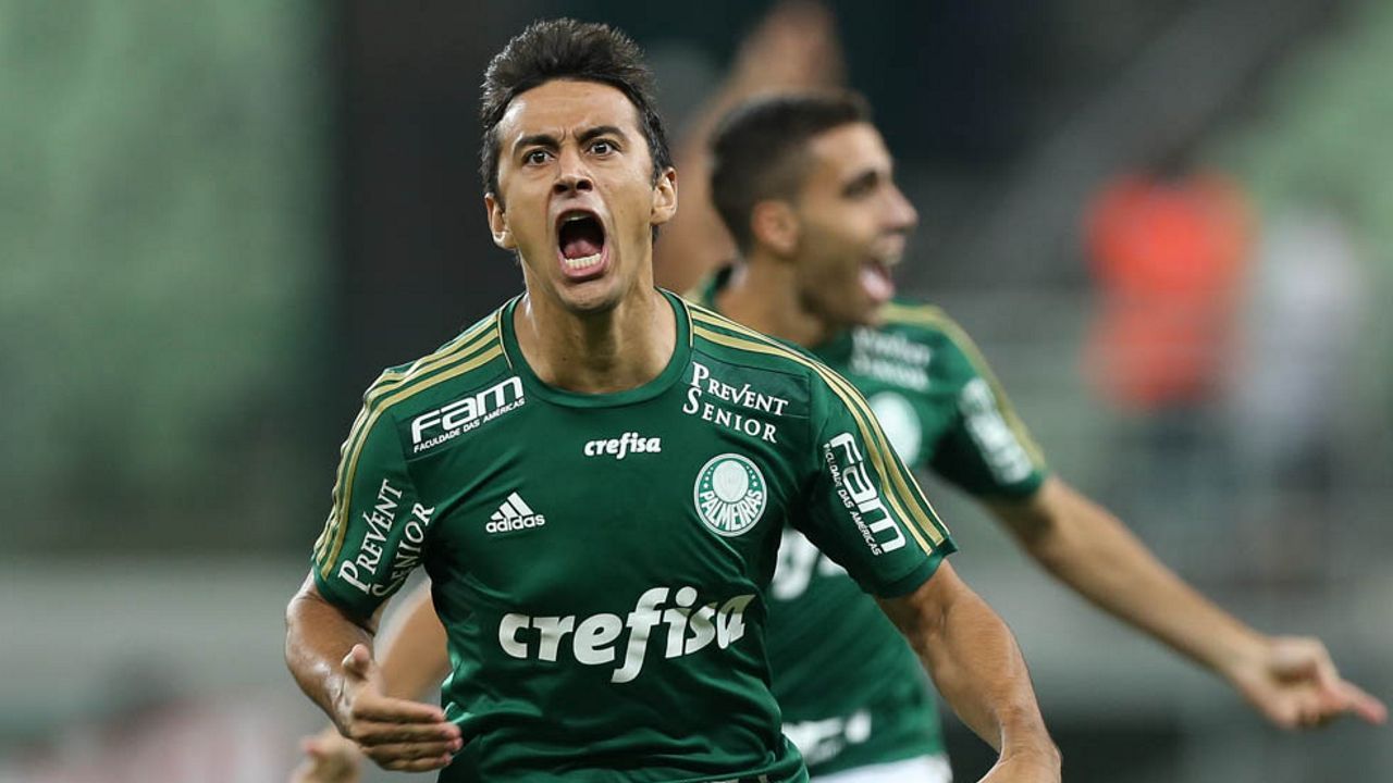 Robinho Palmeiras Sao Paulo 28032015