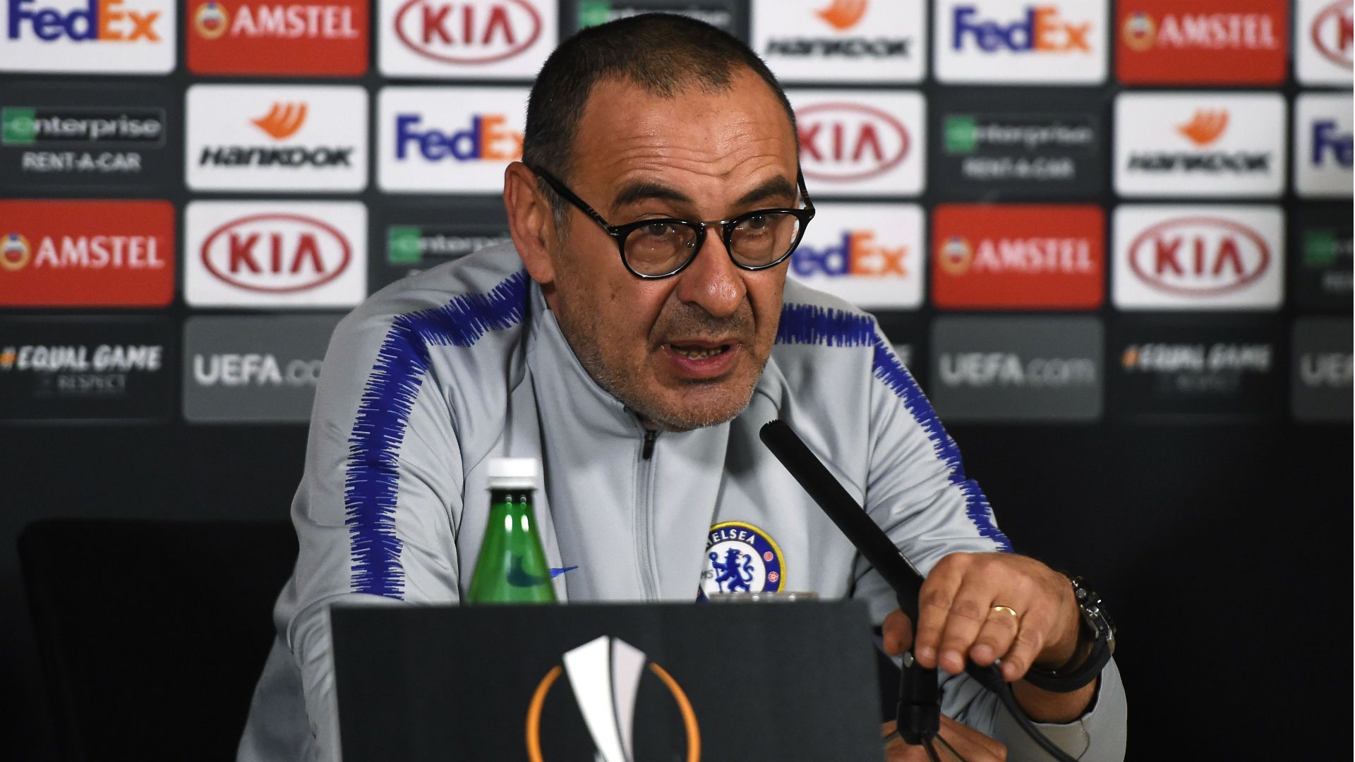 Sarri Chelsea press conference