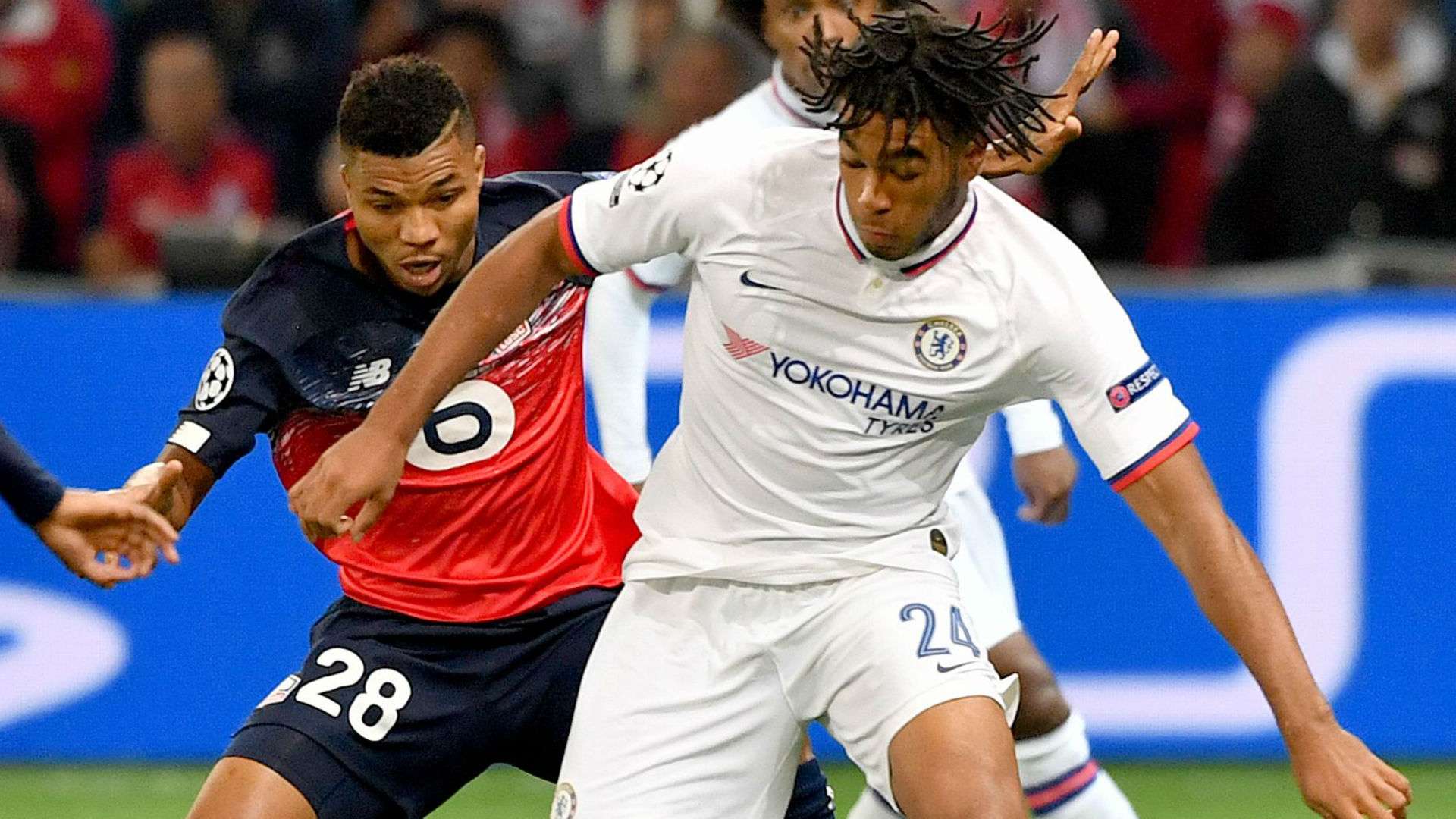 Reece James Reinildo Mandava Lille Chelsea UEFA Champions League 02102019